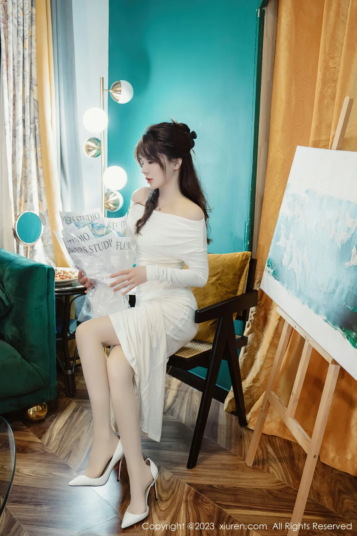 XiuRen 秀人 No.6182 婠婠么 香肩美腿御姐 - 10