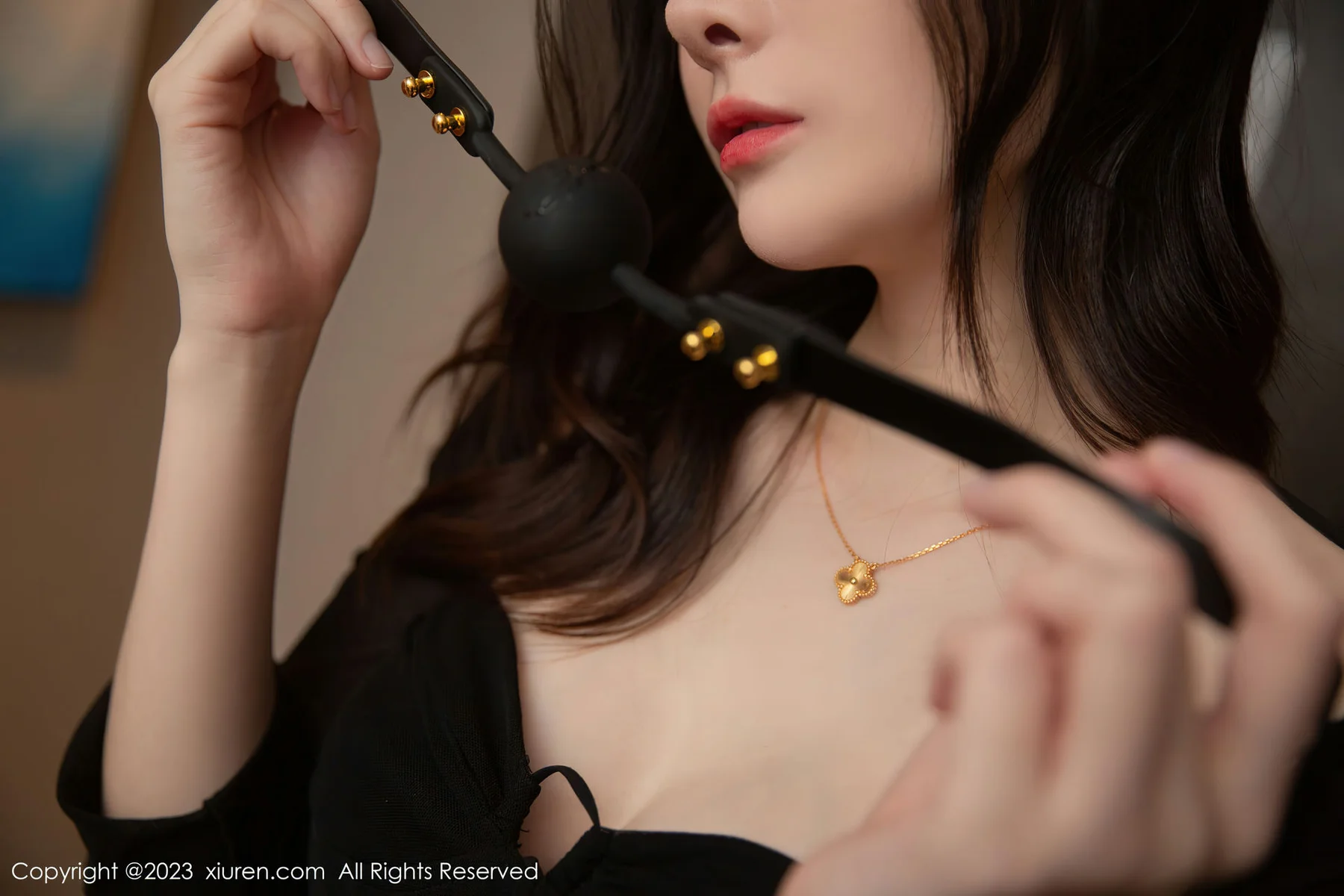 XiuRen 秀人 No.6204 是小逗逗 翘臀丁字裤性感写真 - 5