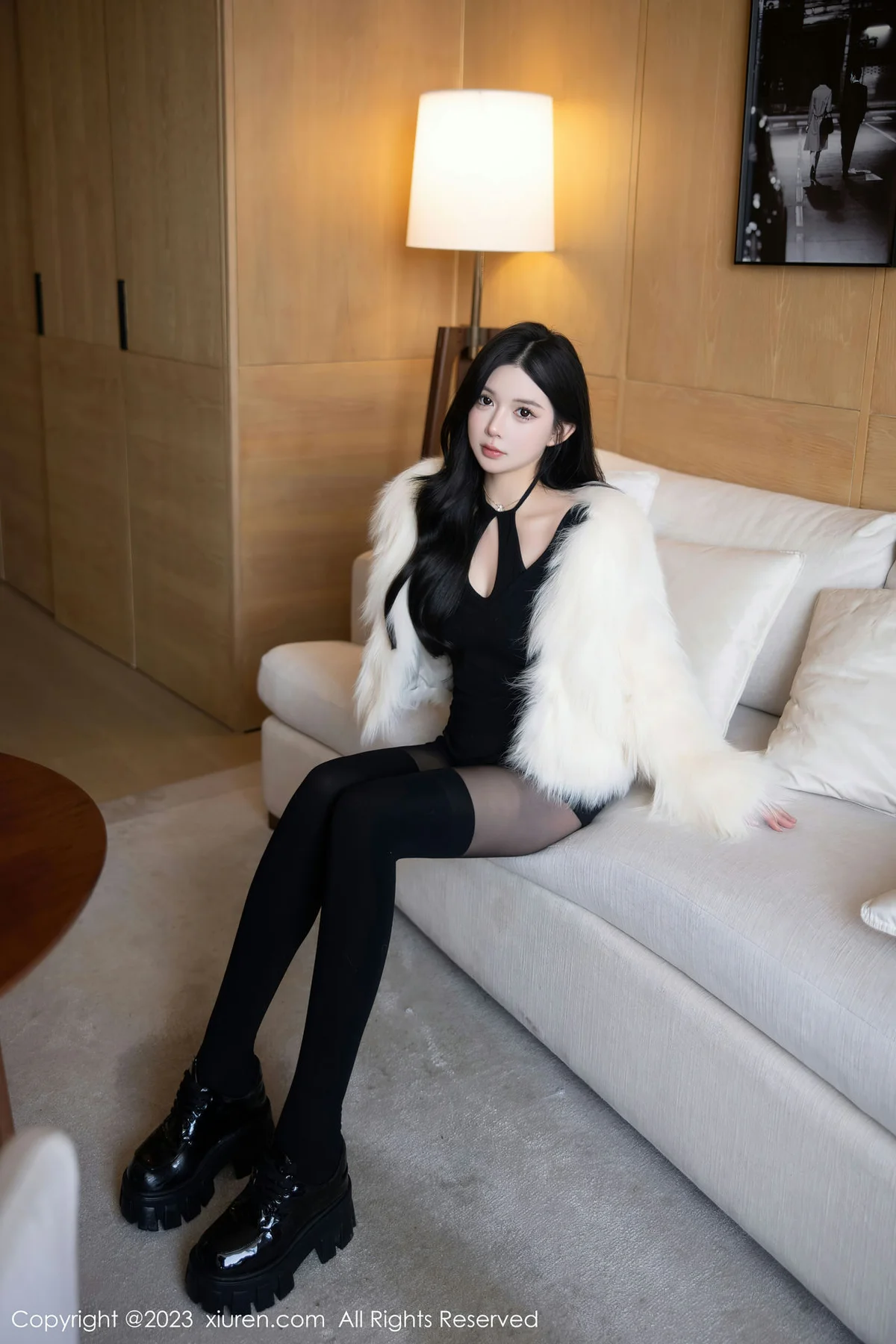 XiuRen 秀人 No.6212 林珊珊 轻透蕾丝内衣第二套写真 - 1