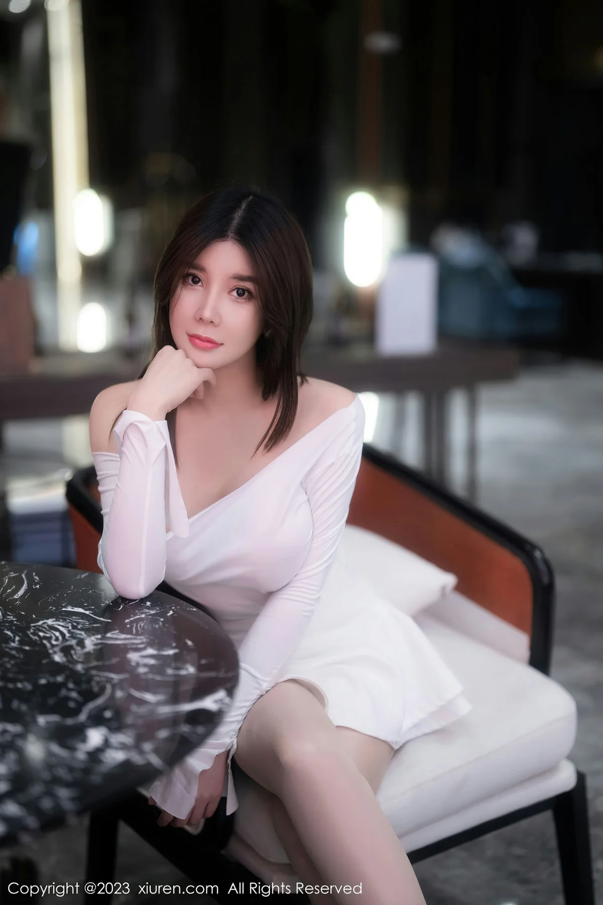 XiuRen 秀人 No.6218 周jojobaby 原色丝袜爆乳私房 - 2