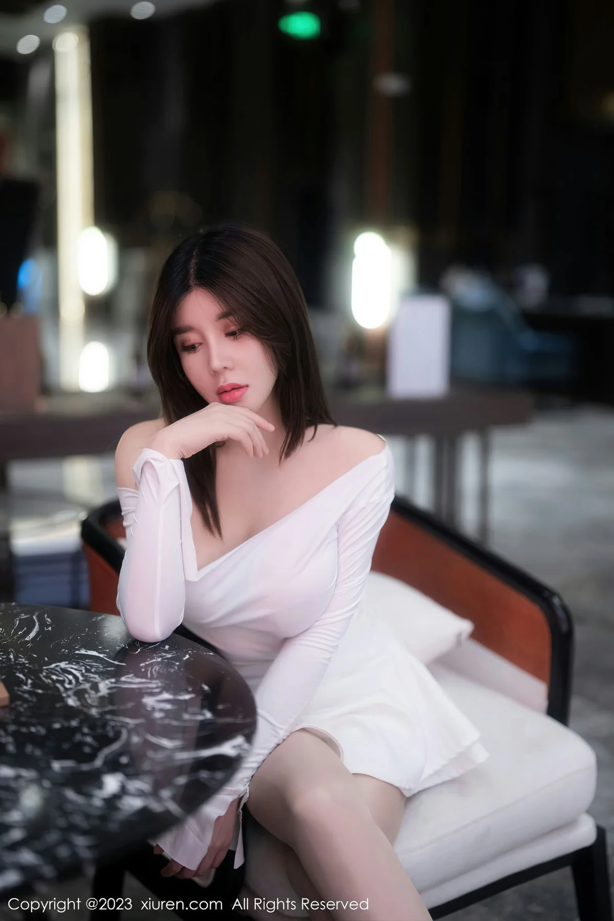 XiuRen 秀人 No.6218 周jojobaby 原色丝袜爆乳私房 - 2