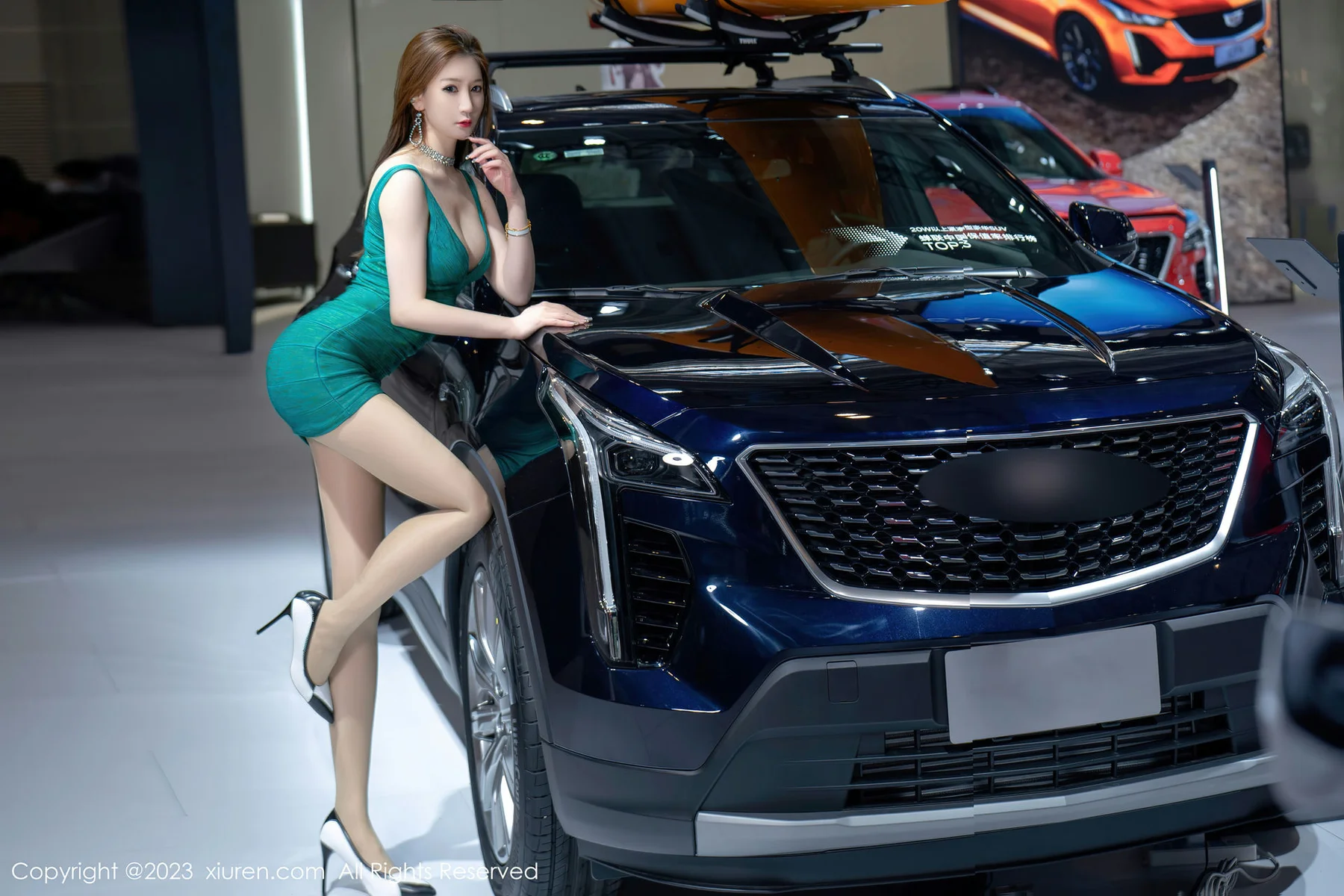 XiuRen 秀人 No.6219 顾乔楠Cora 豪车车模私生活阳朔旅拍 - 7