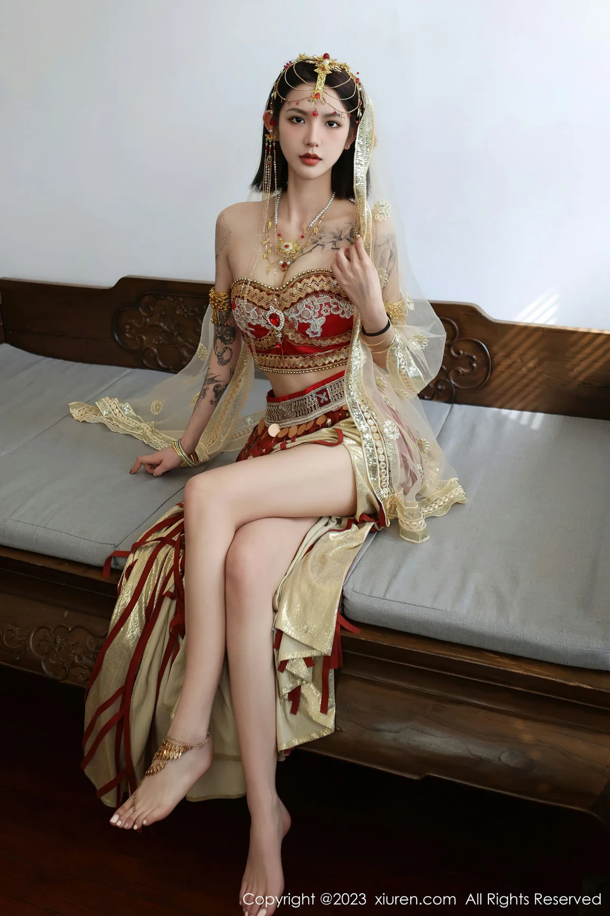 XiuRen 秀人 No.6240 乔一一 异域风情舞女性感写真 - 2