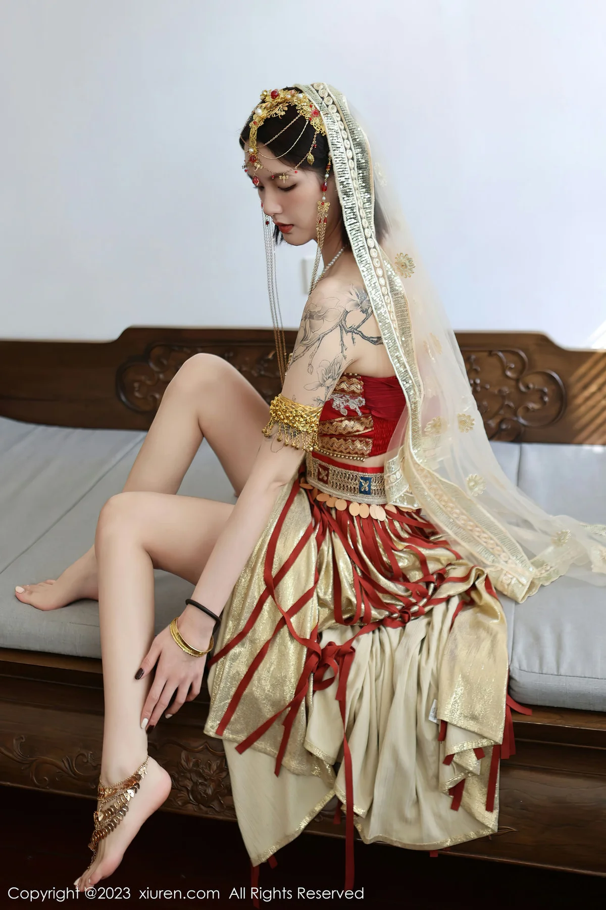 XiuRen 秀人 No.6240 乔一一 异域风情舞女性感写真 - 4