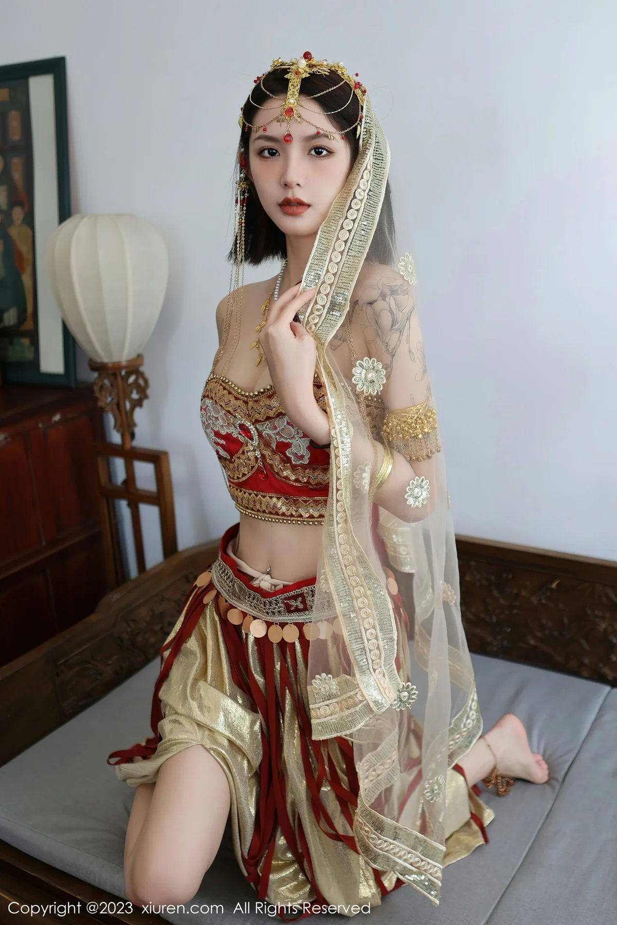 XiuRen 秀人 No.6240 乔一一 异域风情舞女性感写真 - 6