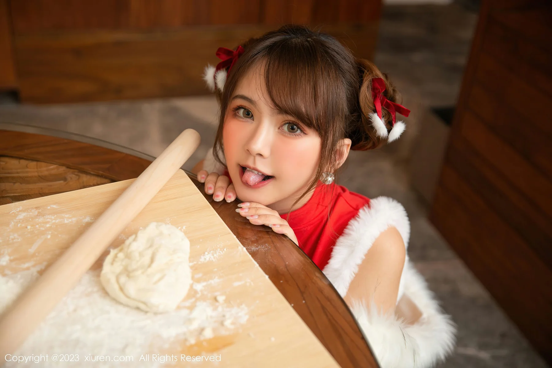 XiuRen 秀人 No.6242 张思允Nice 拍摄主题包饺子珠三角旅拍 - 6