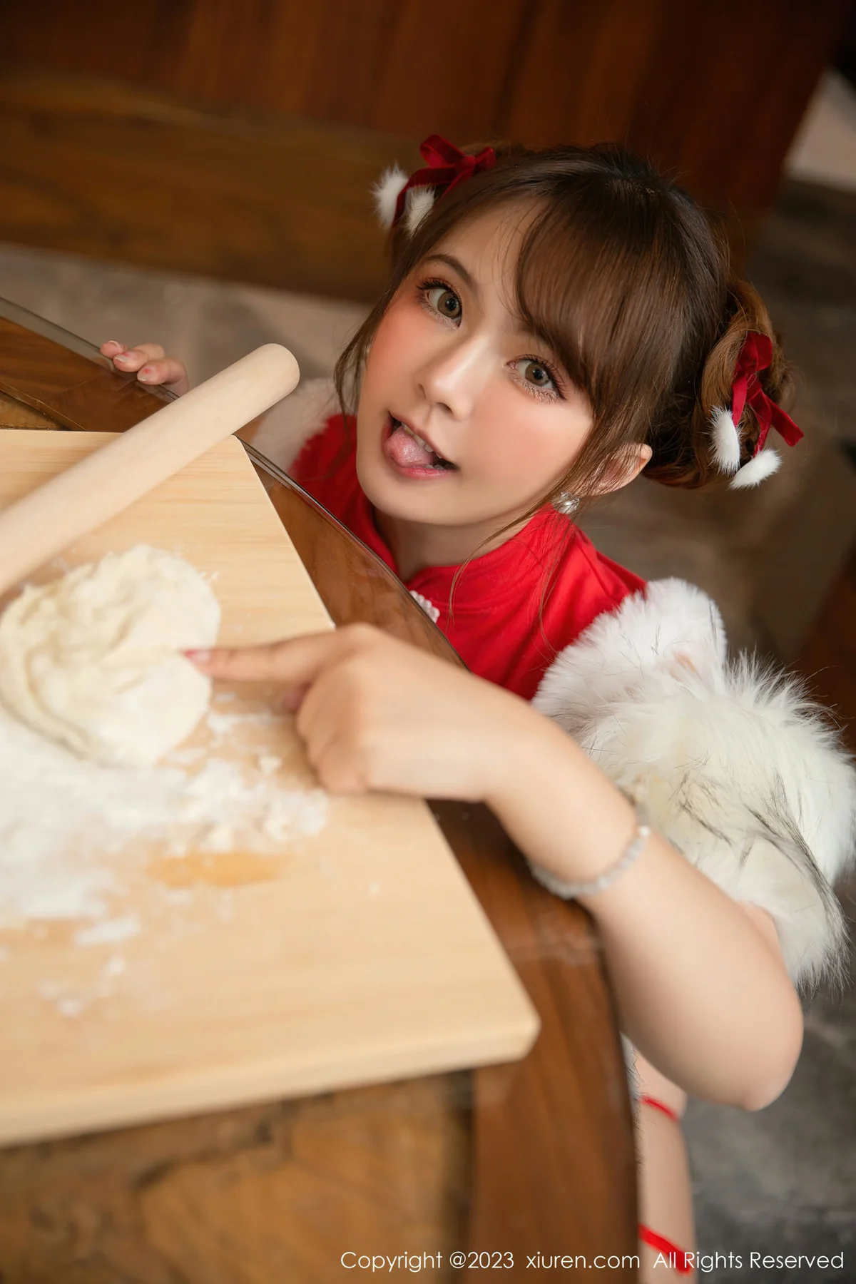 XiuRen 秀人 No.6242 张思允Nice 拍摄主题包饺子珠三角旅拍 - 7