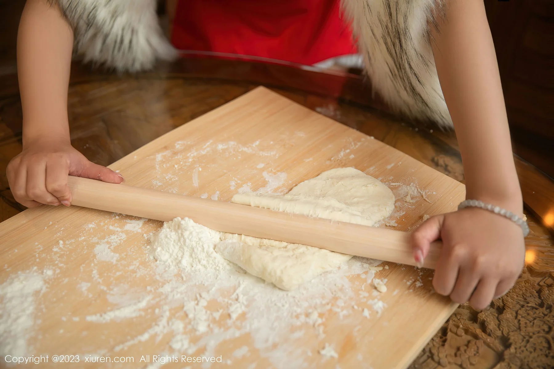 XiuRen 秀人 No.6242 张思允Nice 拍摄主题包饺子珠三角旅拍 - 7