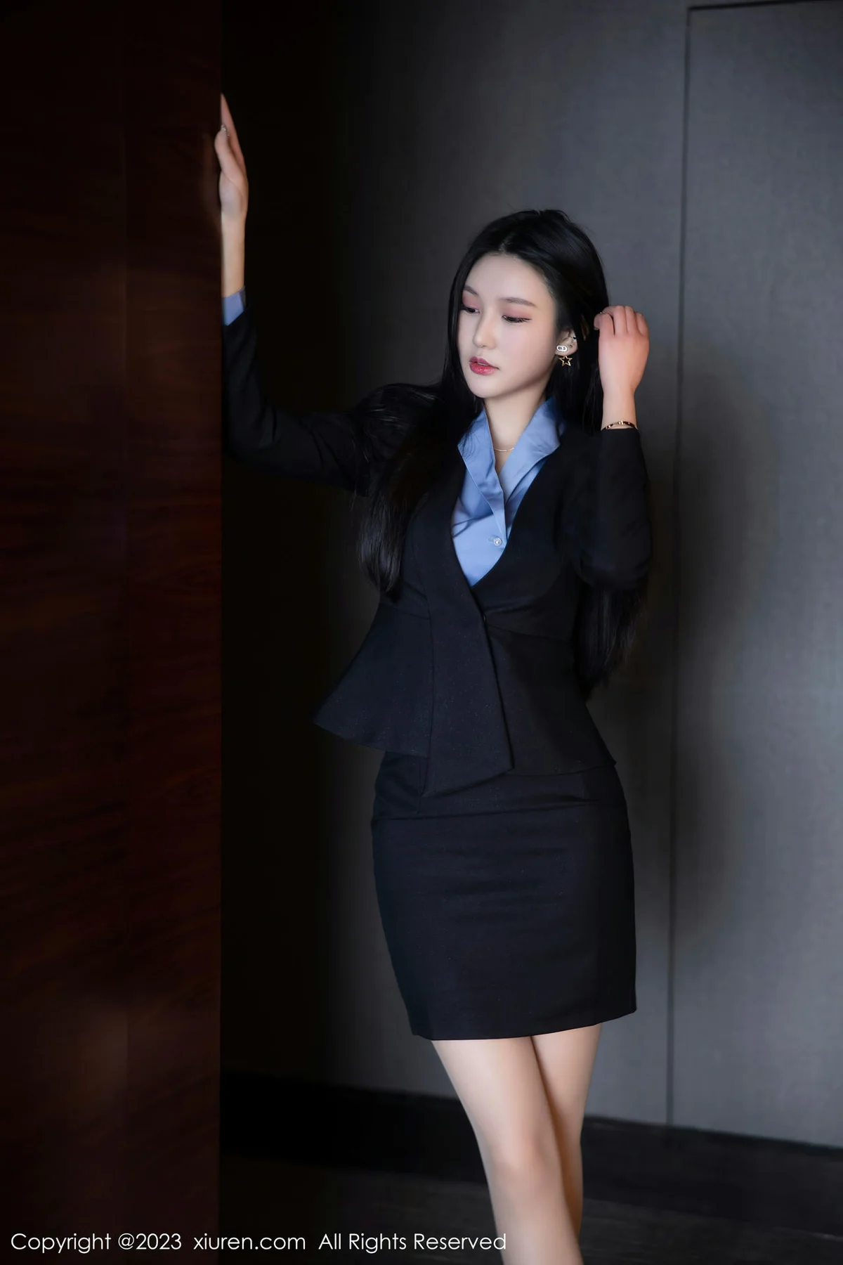 XiuRen 秀人 No.6254 圆圆酱 新人首套写真蕾丝内衣 - 1