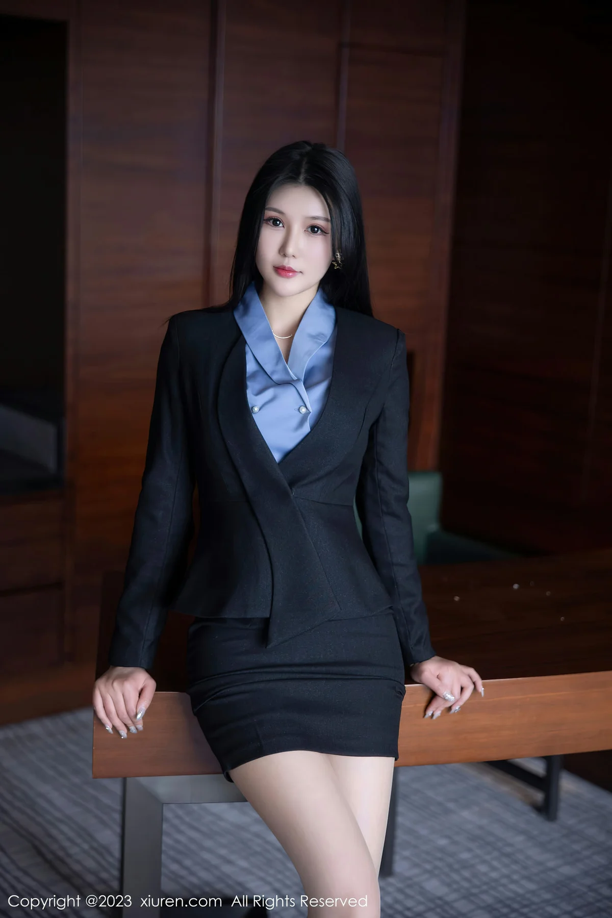 XiuRen 秀人 No.6254 圆圆酱 新人首套写真蕾丝内衣 - 4