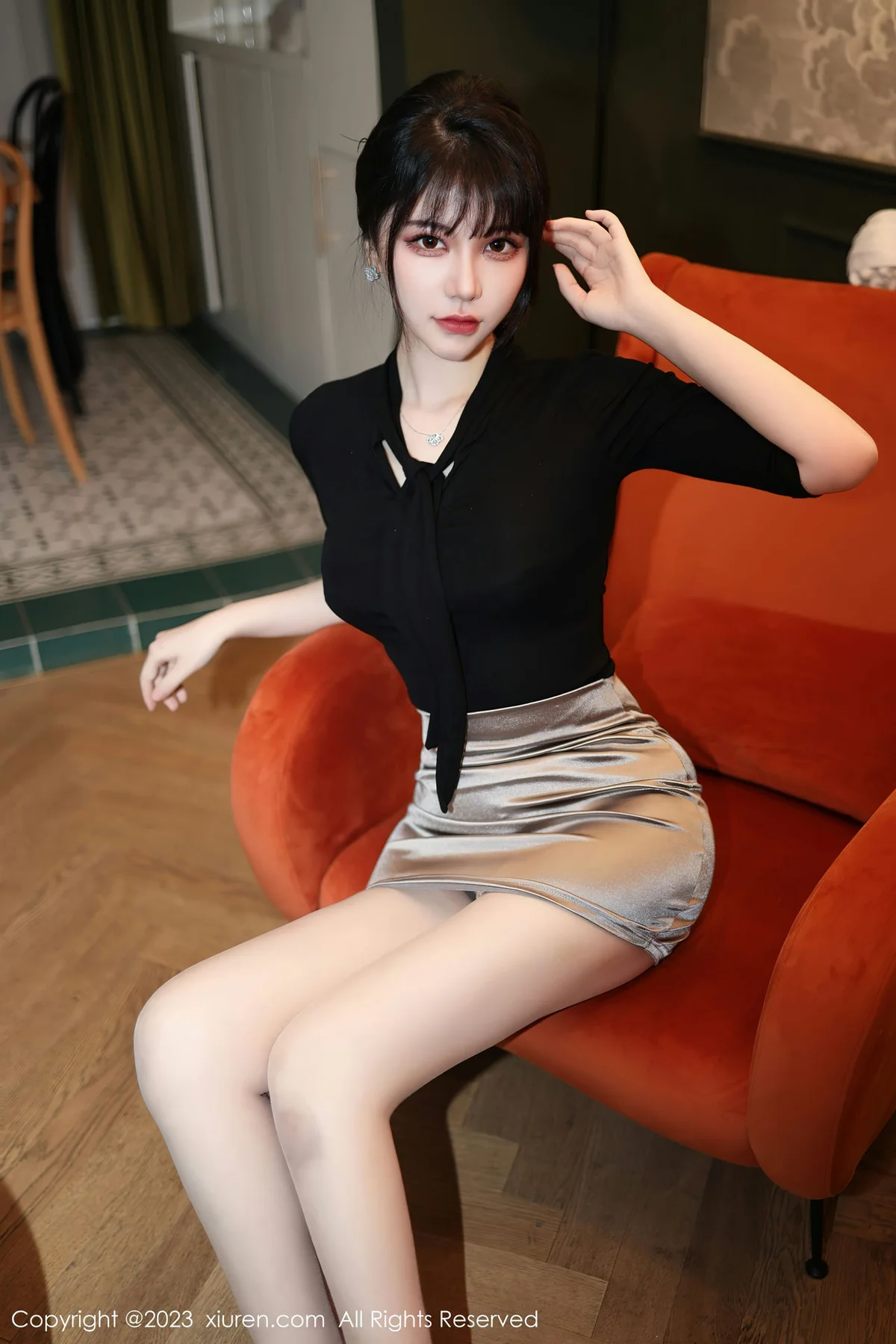 XiuRen 秀人 No.6256 桃桃子_ 情景诱惑写真 - 5