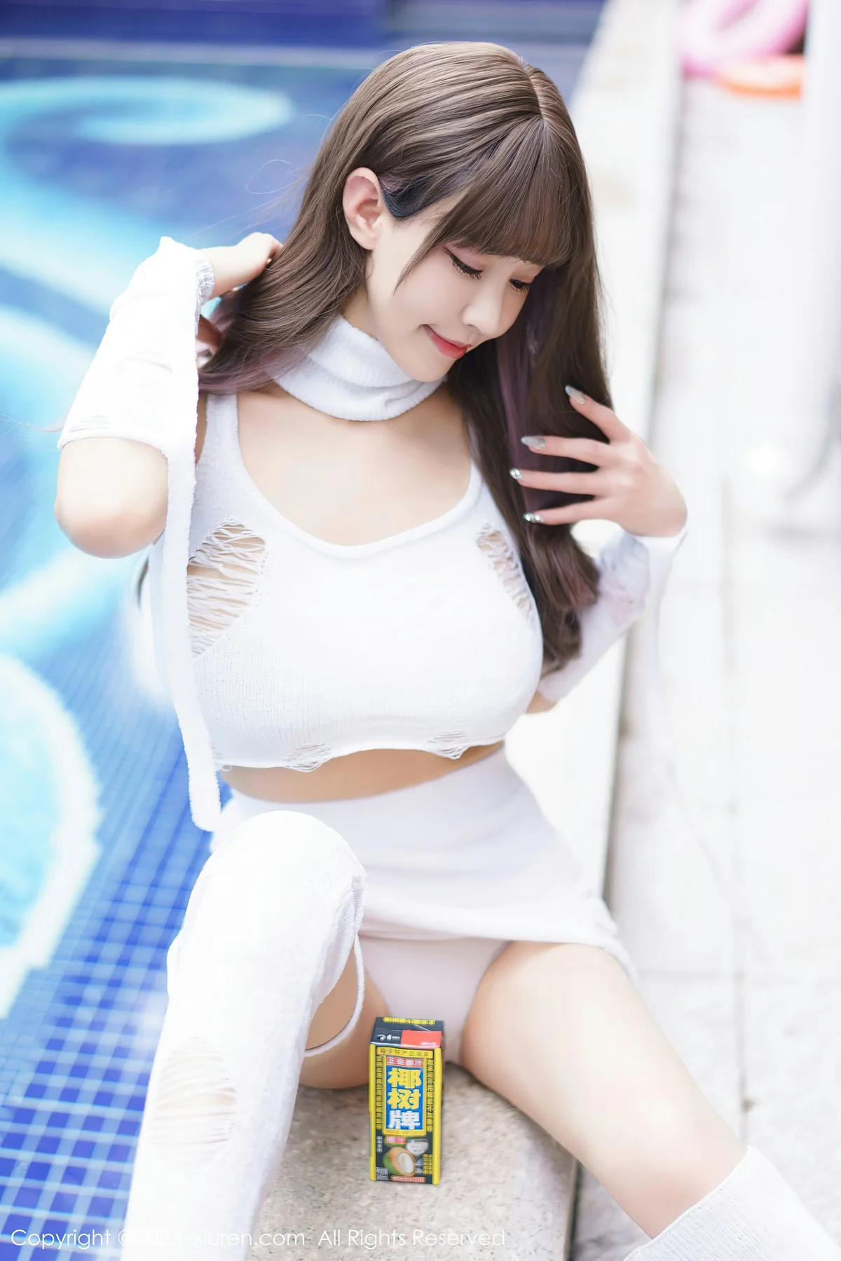 XiuRen 秀人 No.6261 朱可儿Flora 娇柔丰满美臀三亚旅拍 - 6