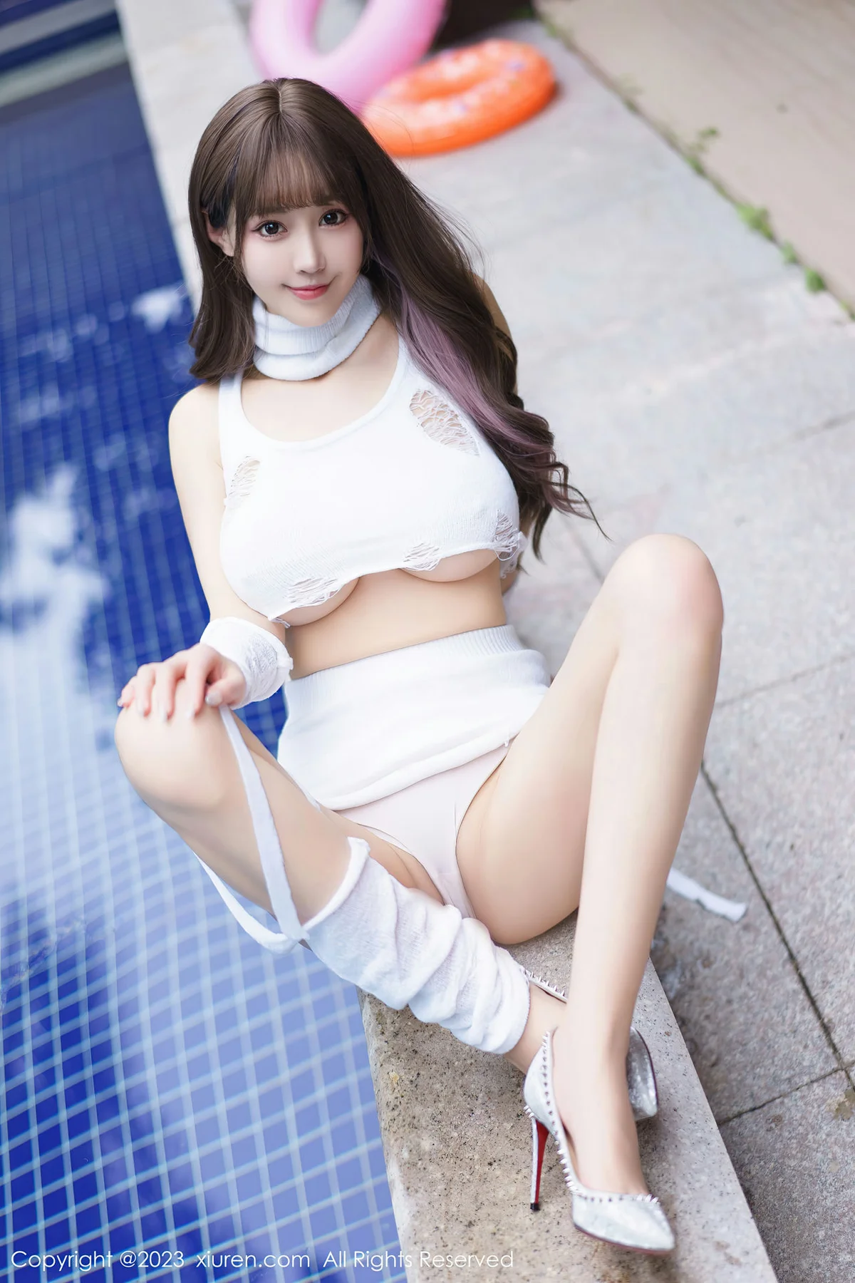 XiuRen 秀人 No.6261 朱可儿Flora 娇柔丰满美臀三亚旅拍 - 8