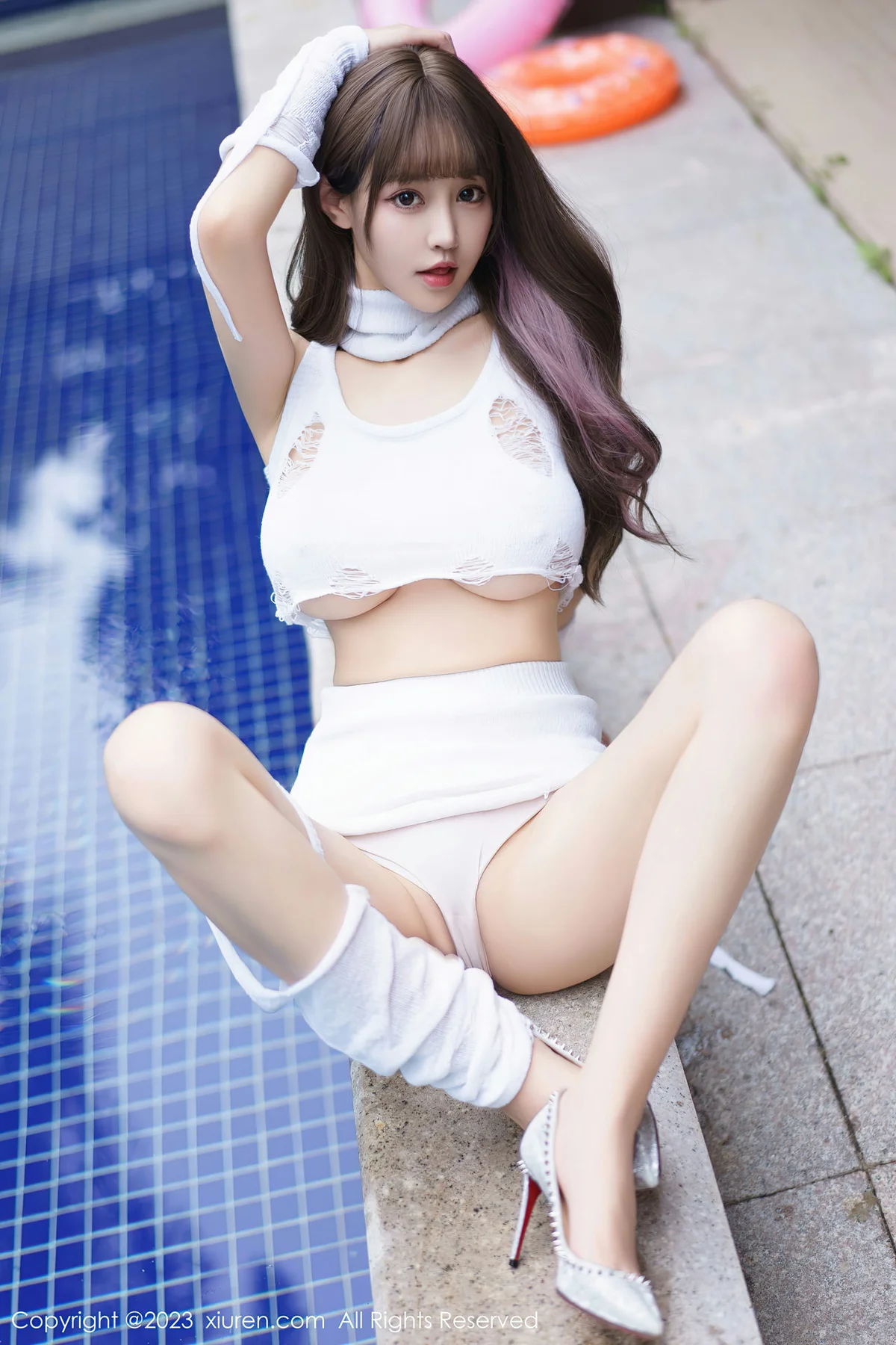 XiuRen 秀人 No.6261 朱可儿Flora 娇柔丰满美臀三亚旅拍 - 9