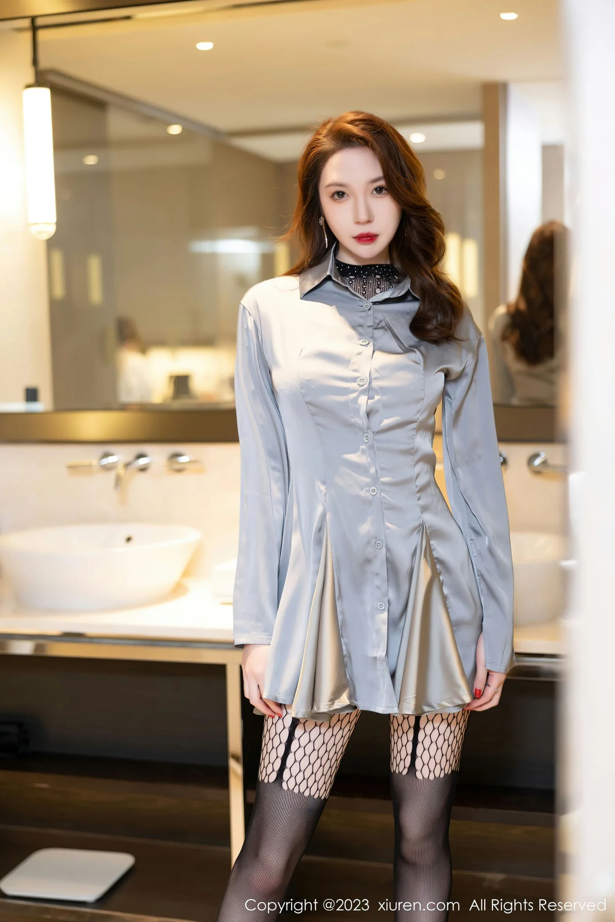 XiuRen 秀人 No.6271 梦心玥 黑色轻透薄纱海南岛旅拍 - 1