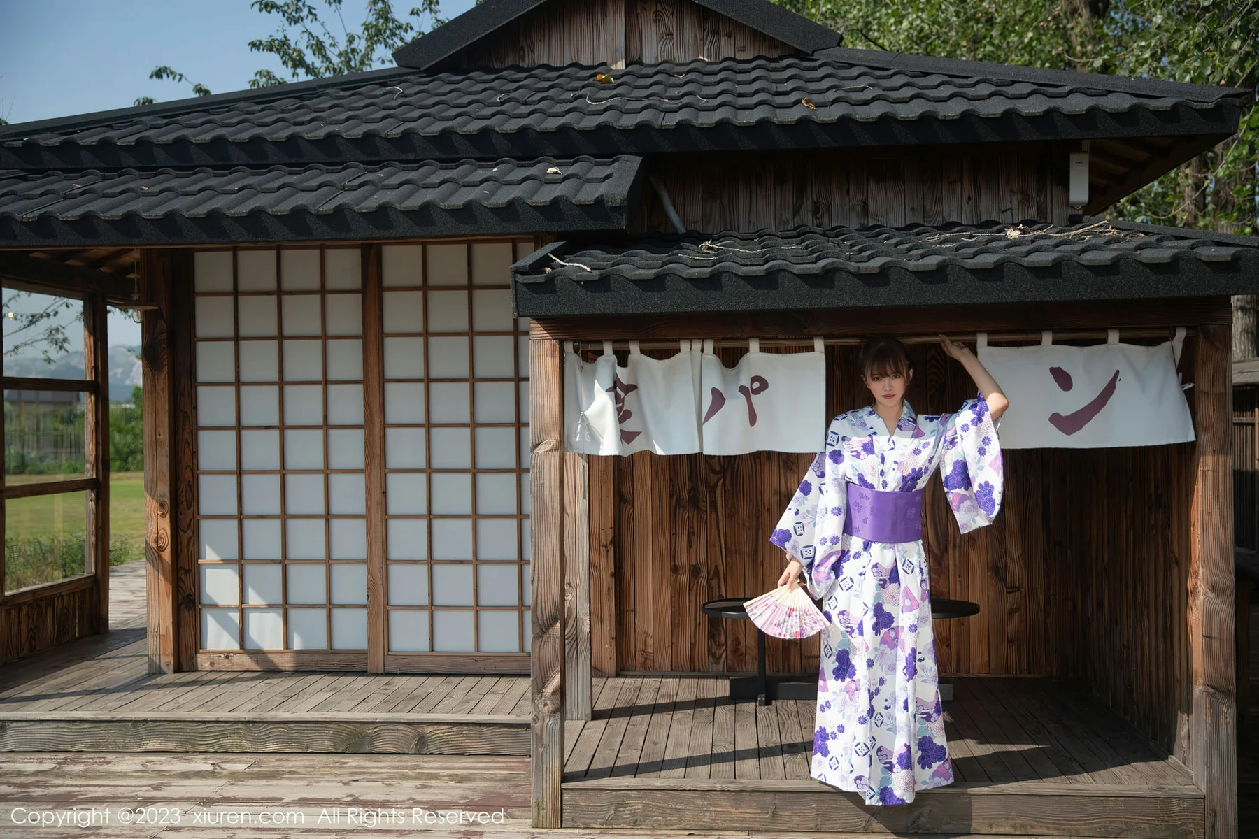 XiuRen 秀人 No.6274 张思允Nice 性感日式和服性感写真 - 1