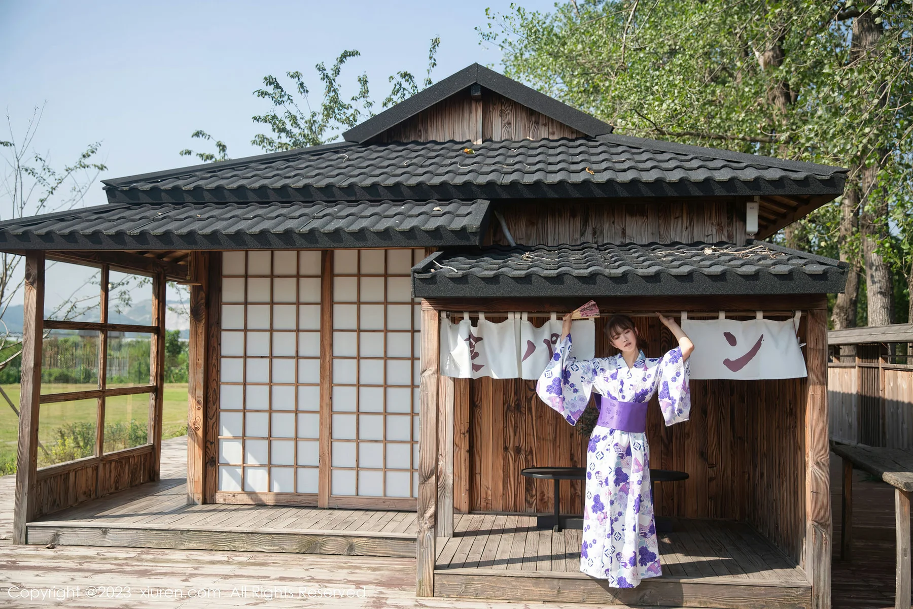 XiuRen 秀人 No.6274 张思允Nice 性感日式和服性感写真 - 2