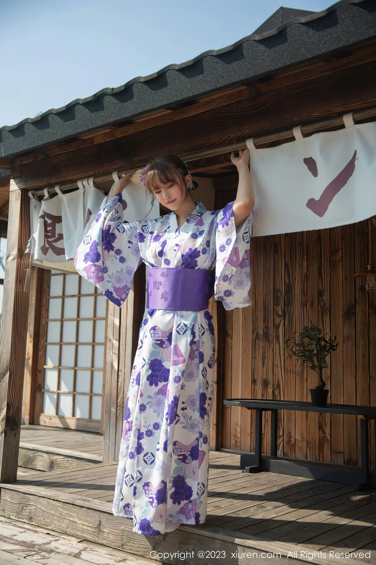 XiuRen 秀人 No.6274 张思允Nice 性感日式和服性感写真 - 4