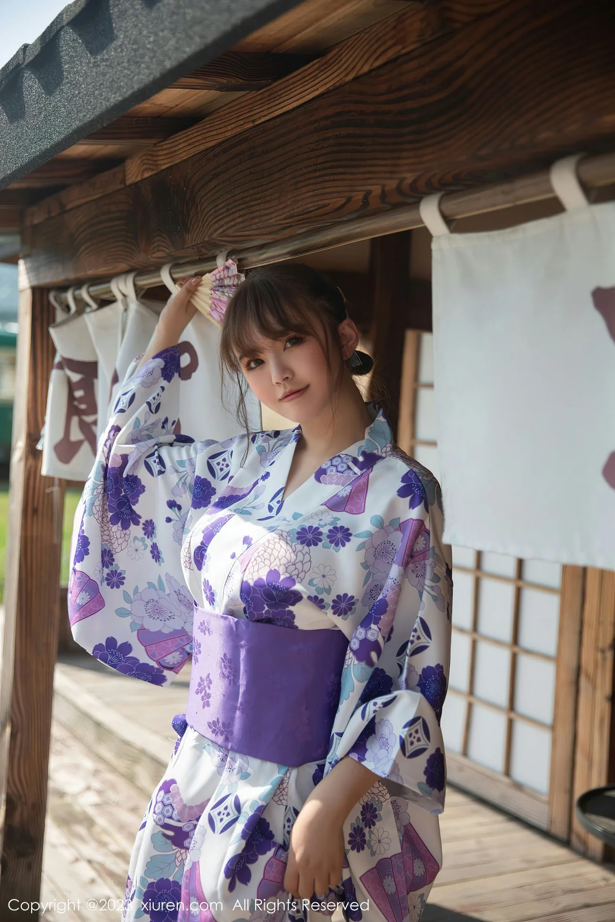 XiuRen 秀人 No.6274 张思允Nice 性感日式和服性感写真 - 5