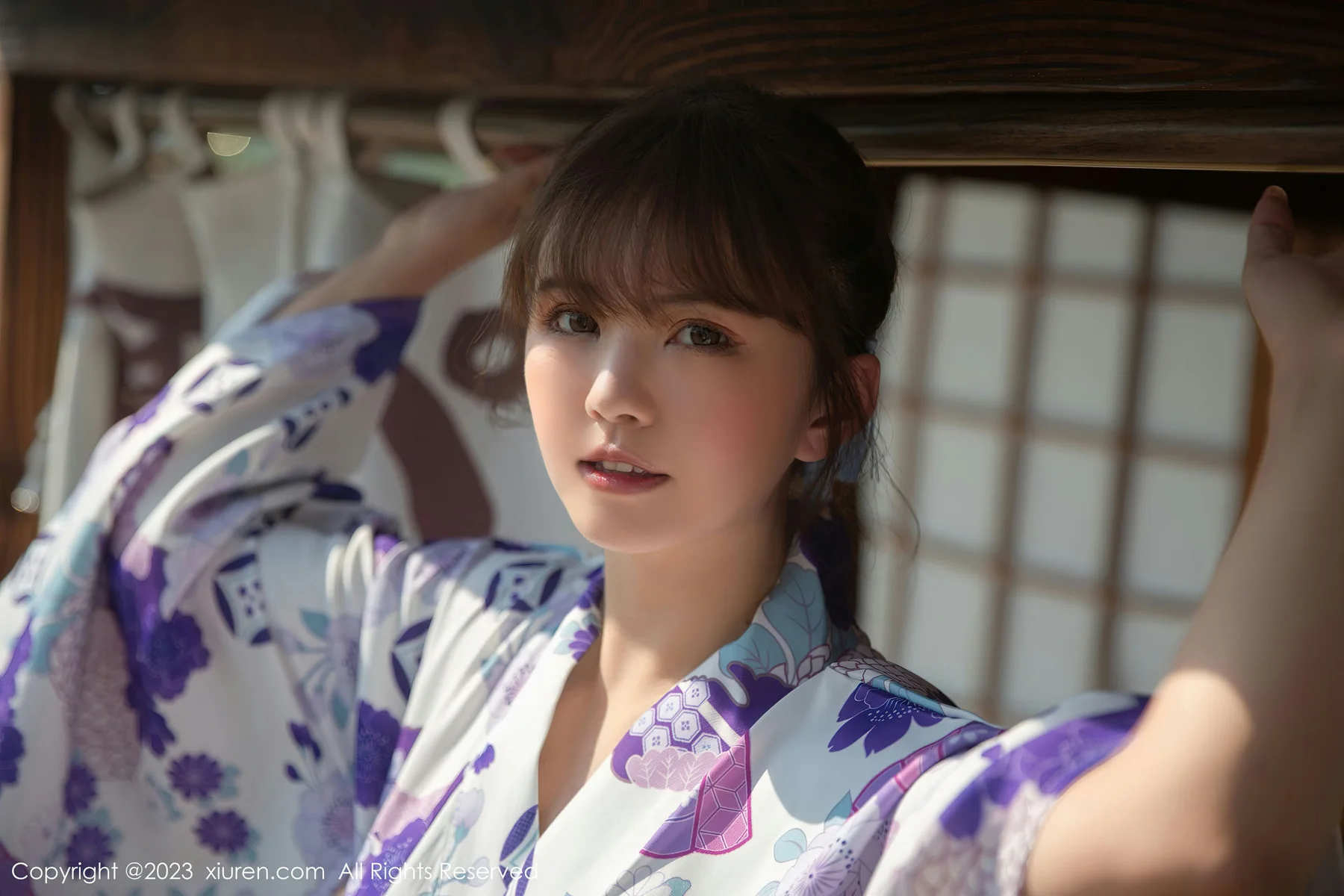 XiuRen 秀人 No.6274 张思允Nice 性感日式和服性感写真 - 9