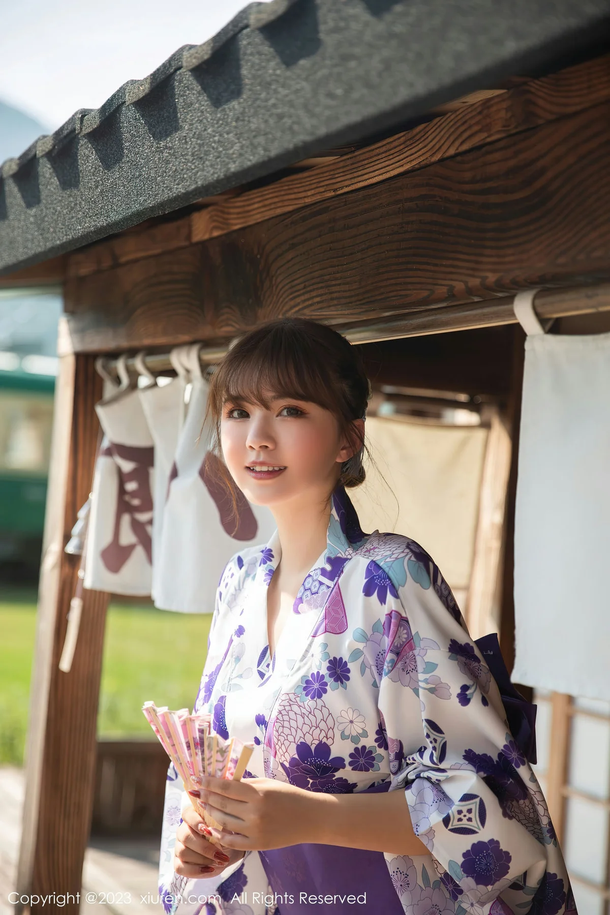 XiuRen 秀人 No.6274 张思允Nice 性感日式和服性感写真 - 10