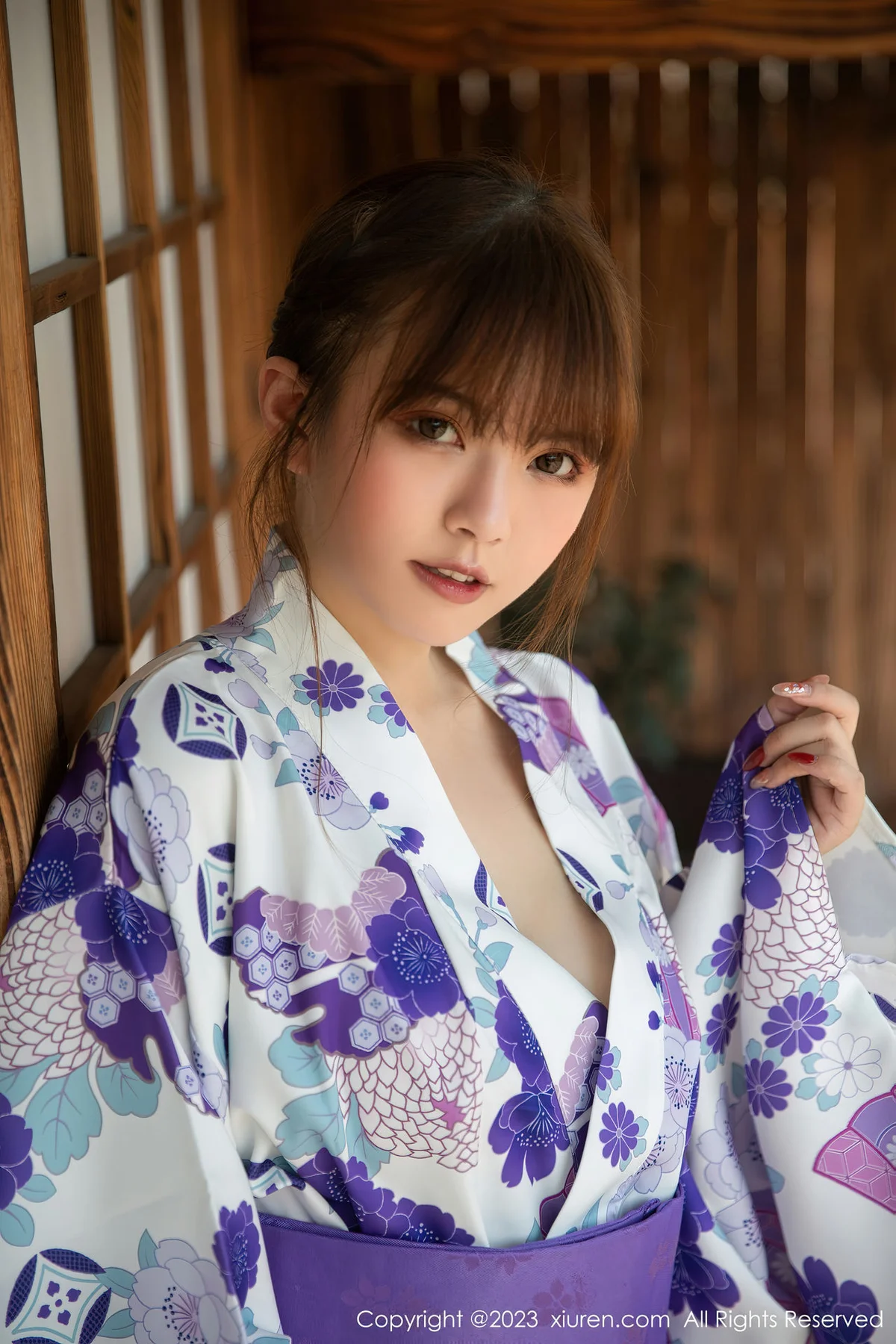 XiuRen 秀人 No.6274 张思允Nice 性感日式和服性感写真 - 1