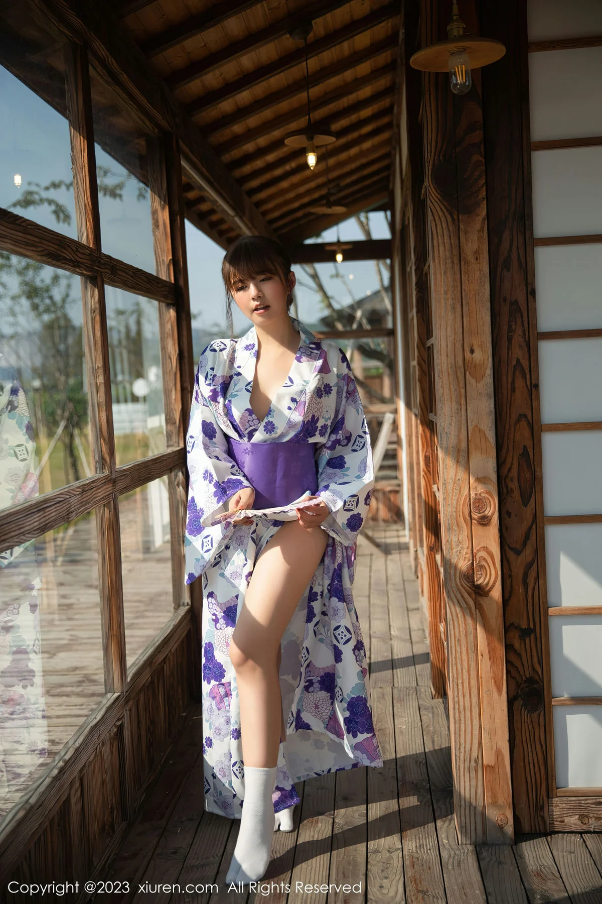 XiuRen 秀人 No.6274 张思允Nice 性感日式和服性感写真 - 3