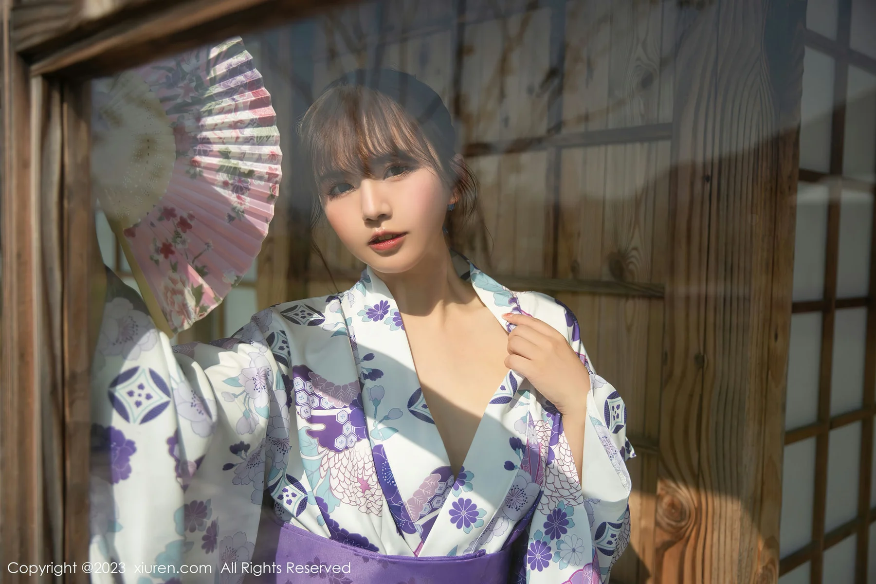 XiuRen 秀人 No.6274 张思允Nice 性感日式和服性感写真 - 5