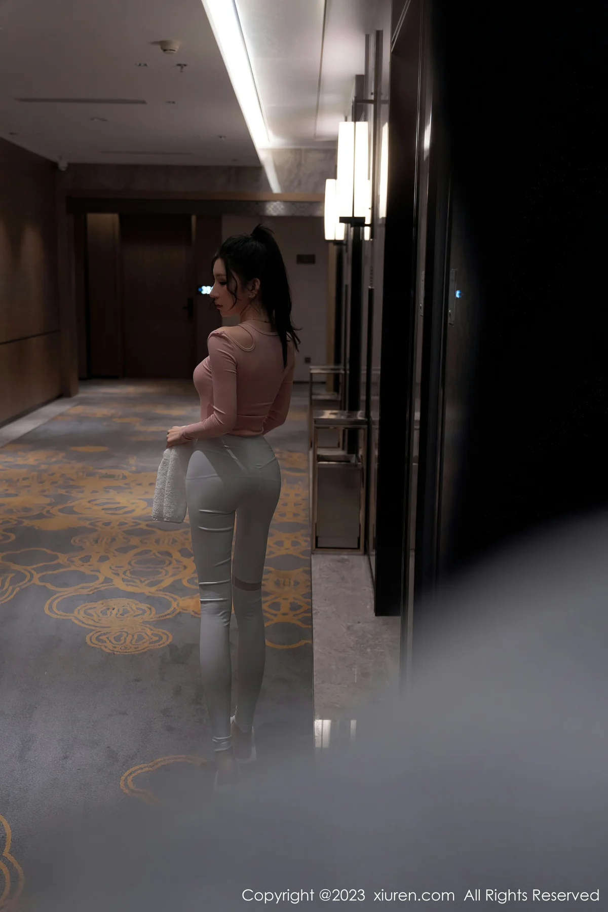 XiuRen 秀人 No.6285 周于希Sally 主题《健身少女》澳门旅拍 - 9