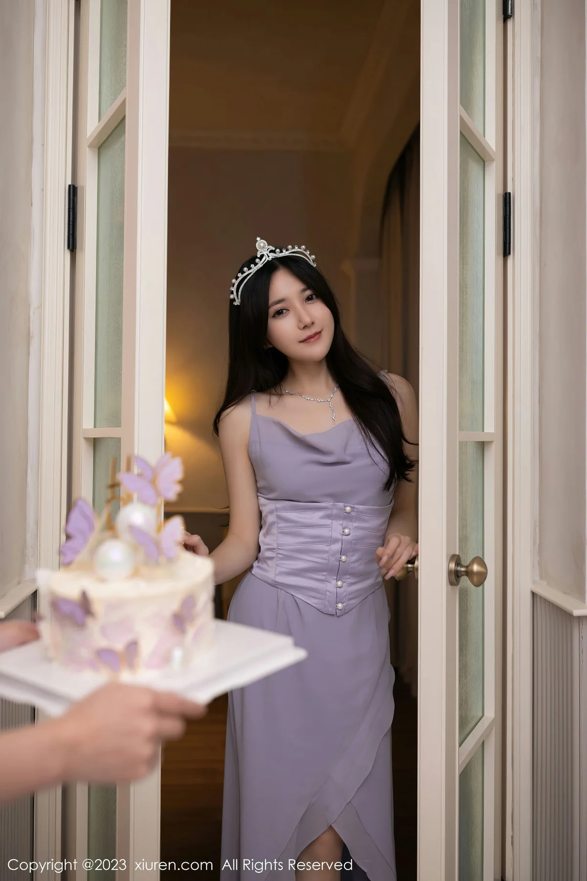 XiuRen 秀人 No.6286 鱼子酱Fish 生日篇主题珠三角旅拍 - 1