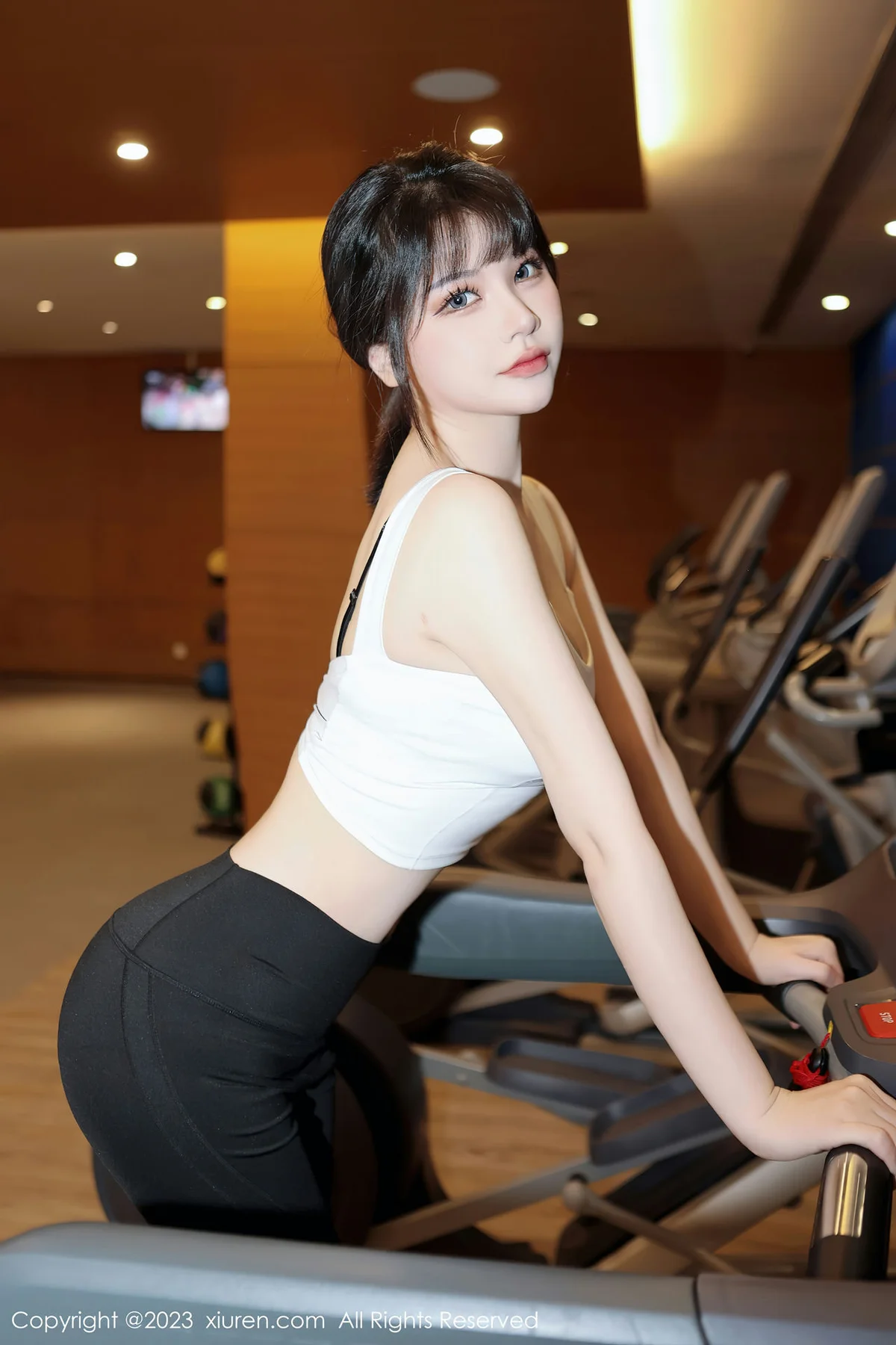 XiuRen 秀人 No.6289 桃桃子_ 健身房的故事性感写真3 - 6