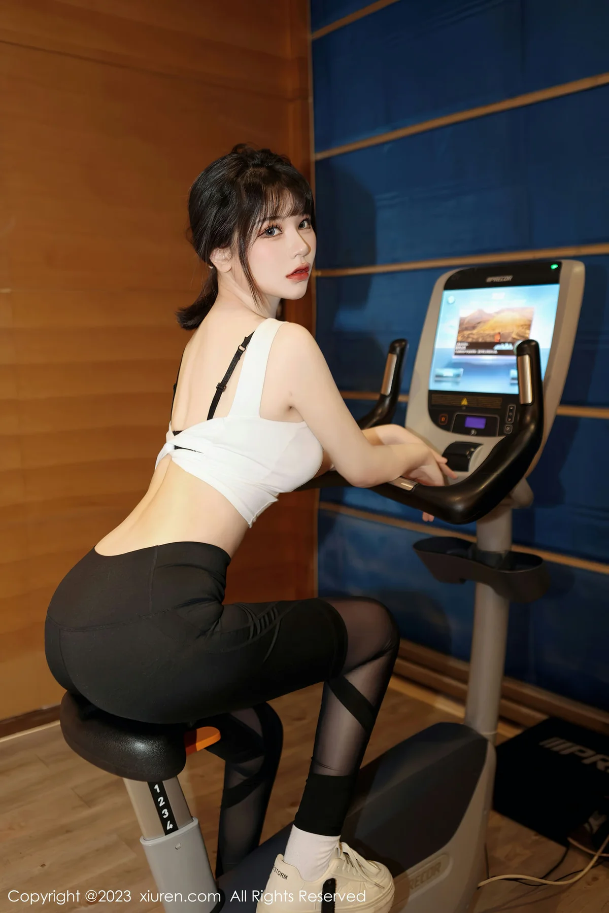 XiuRen 秀人 No.6289 桃桃子_ 健身房的故事性感写真3 - 4