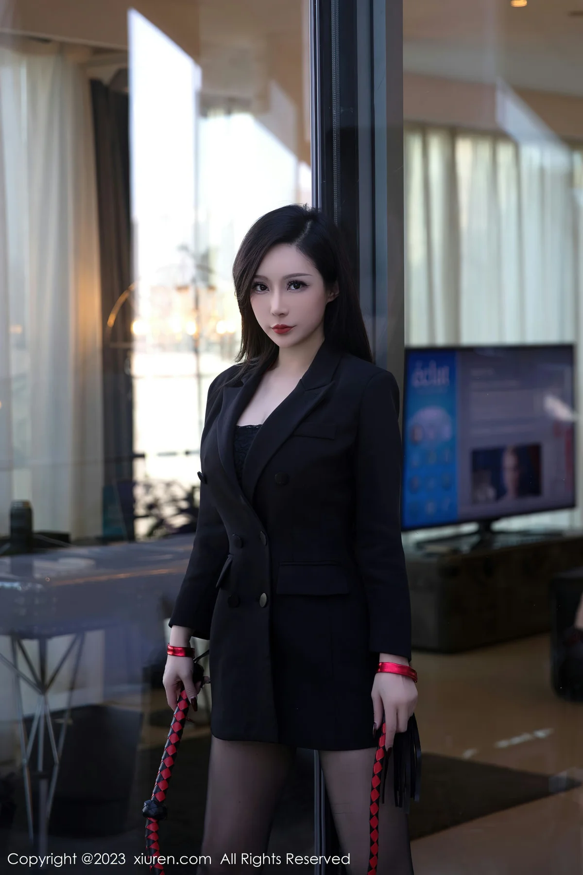 XiuRen 秀人 No.6294 大琪琪Emily 情趣内衣首套写真 - 9