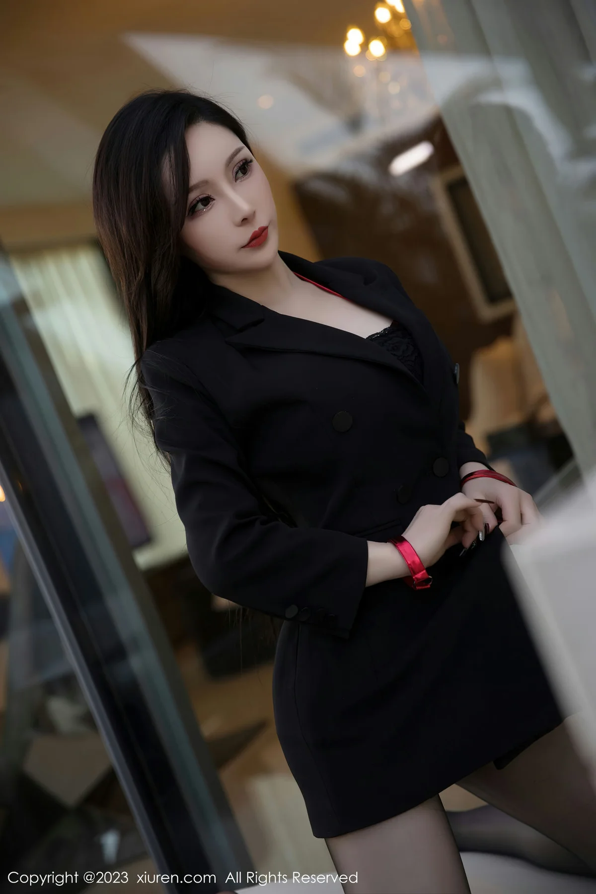 XiuRen 秀人 No.6294 大琪琪Emily 情趣内衣首套写真 - 5