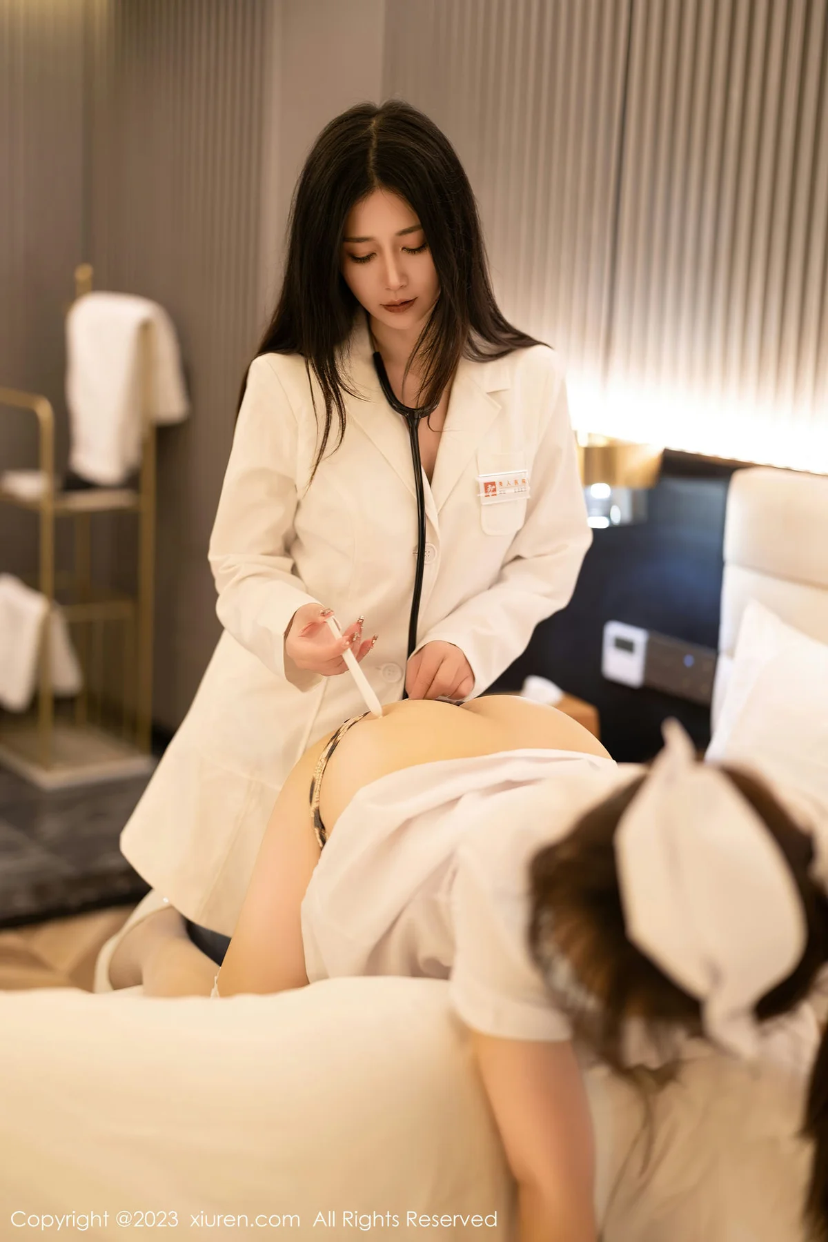 XiuRen 秀人 No.6312 icy猪和laura阿姣 模特合集性感写真2 - 6