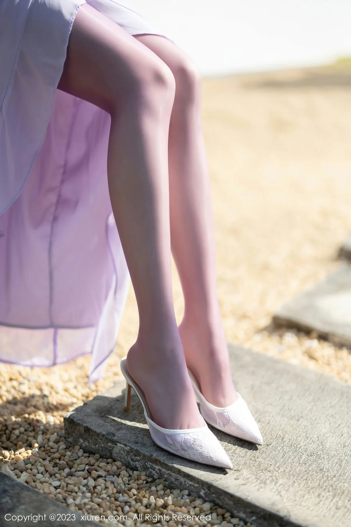 XiuRen 秀人 No.6324 徐莉芝Booty 蓝色网格内衣性感写真1 - 4