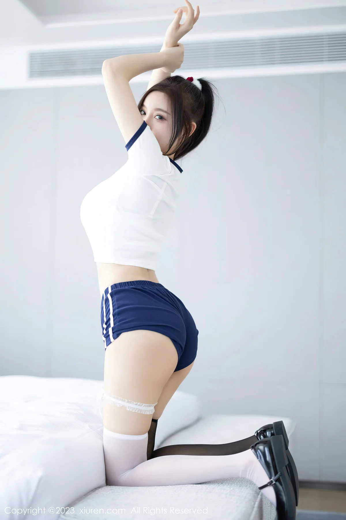 XiuRen 秀人 No.6337 杨晨晨Yome 白色吊带性感写真1 - 5