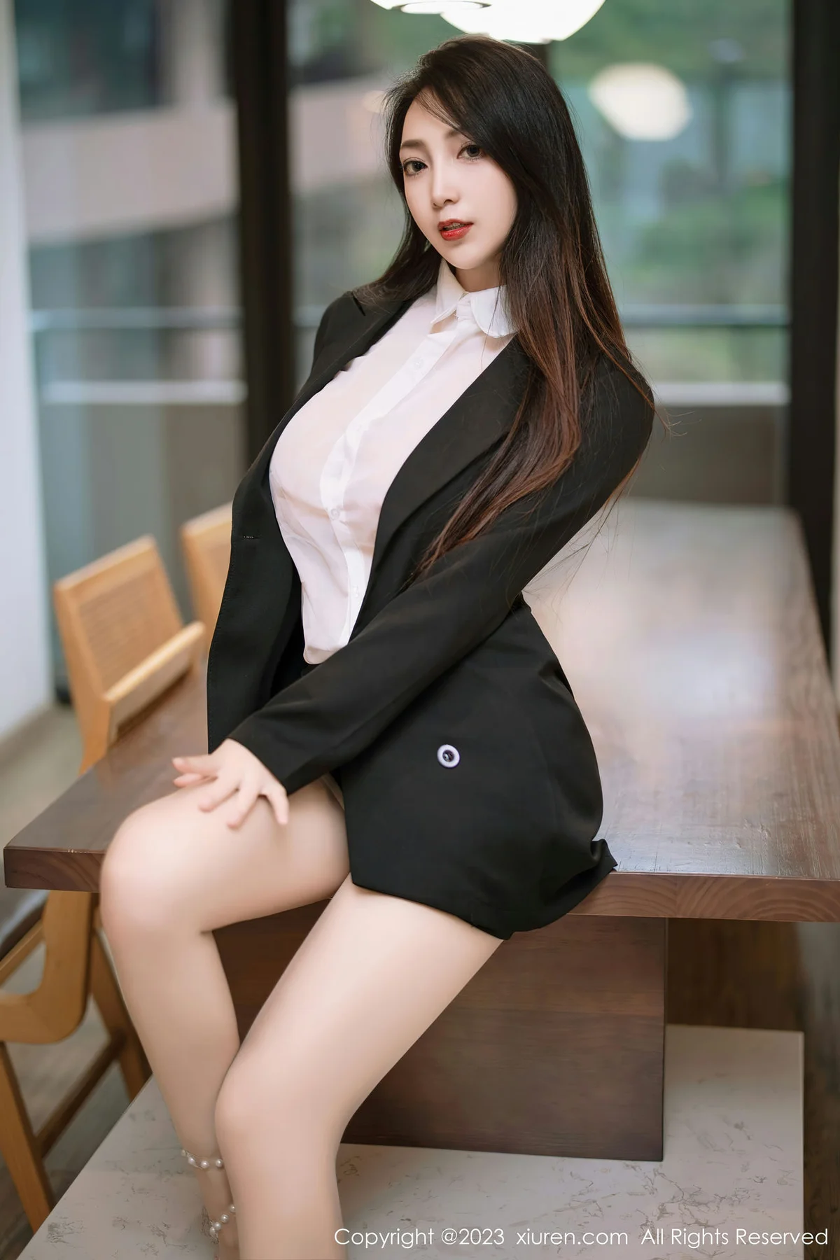 XiuRen 秀人 No.6341 娇喘JC 丰腴美臀性感写真3 - 3