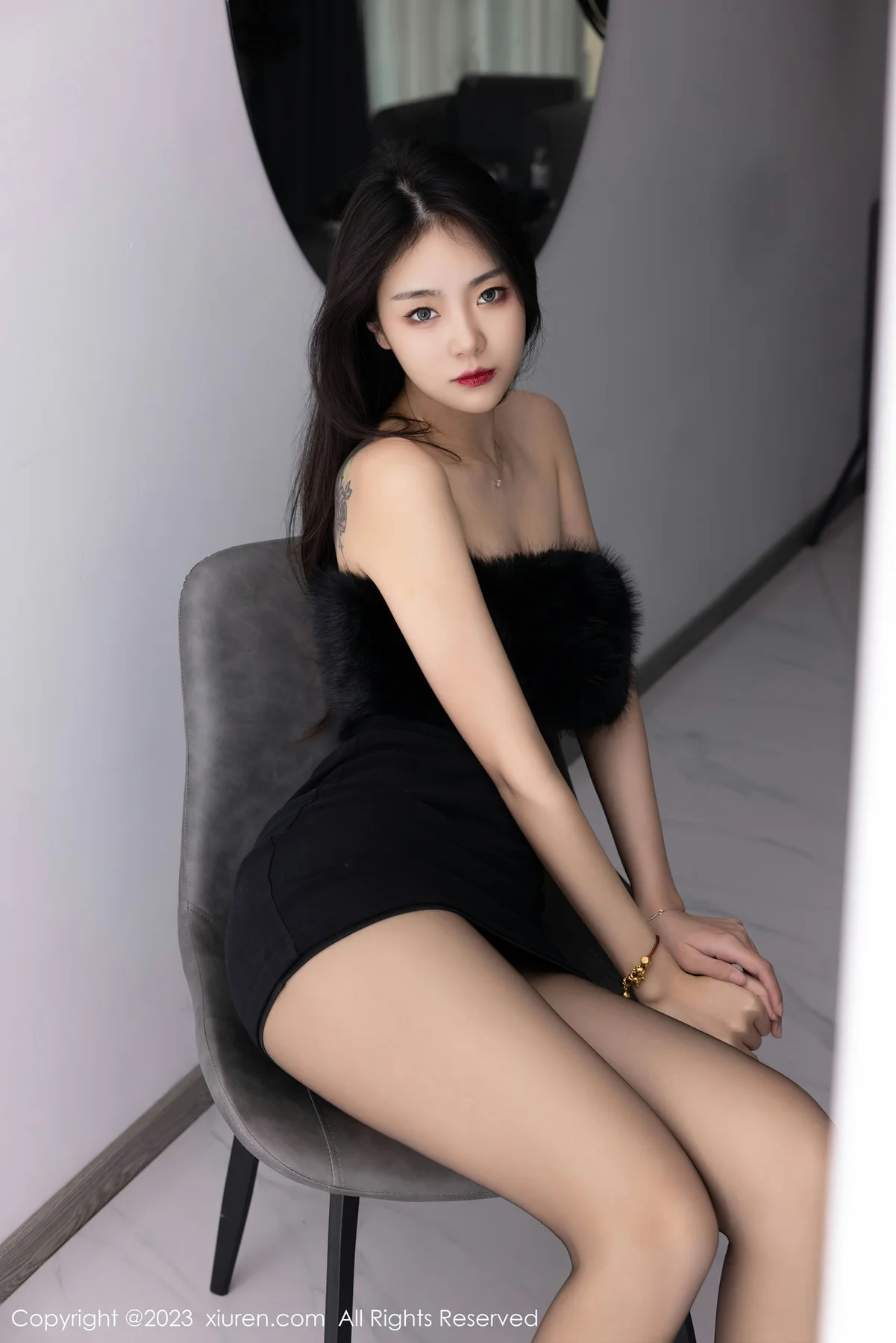 XiuRen 秀人 No.6344 可樂Vicky 白色情趣护士服写真 - 6