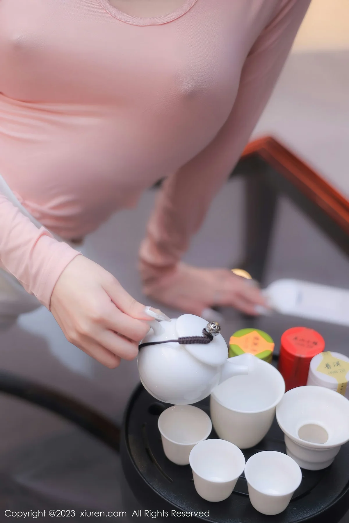 XiuRen 秀人 No.6367 谢小蒽 诱人原色丝袜性感写真11 - 4