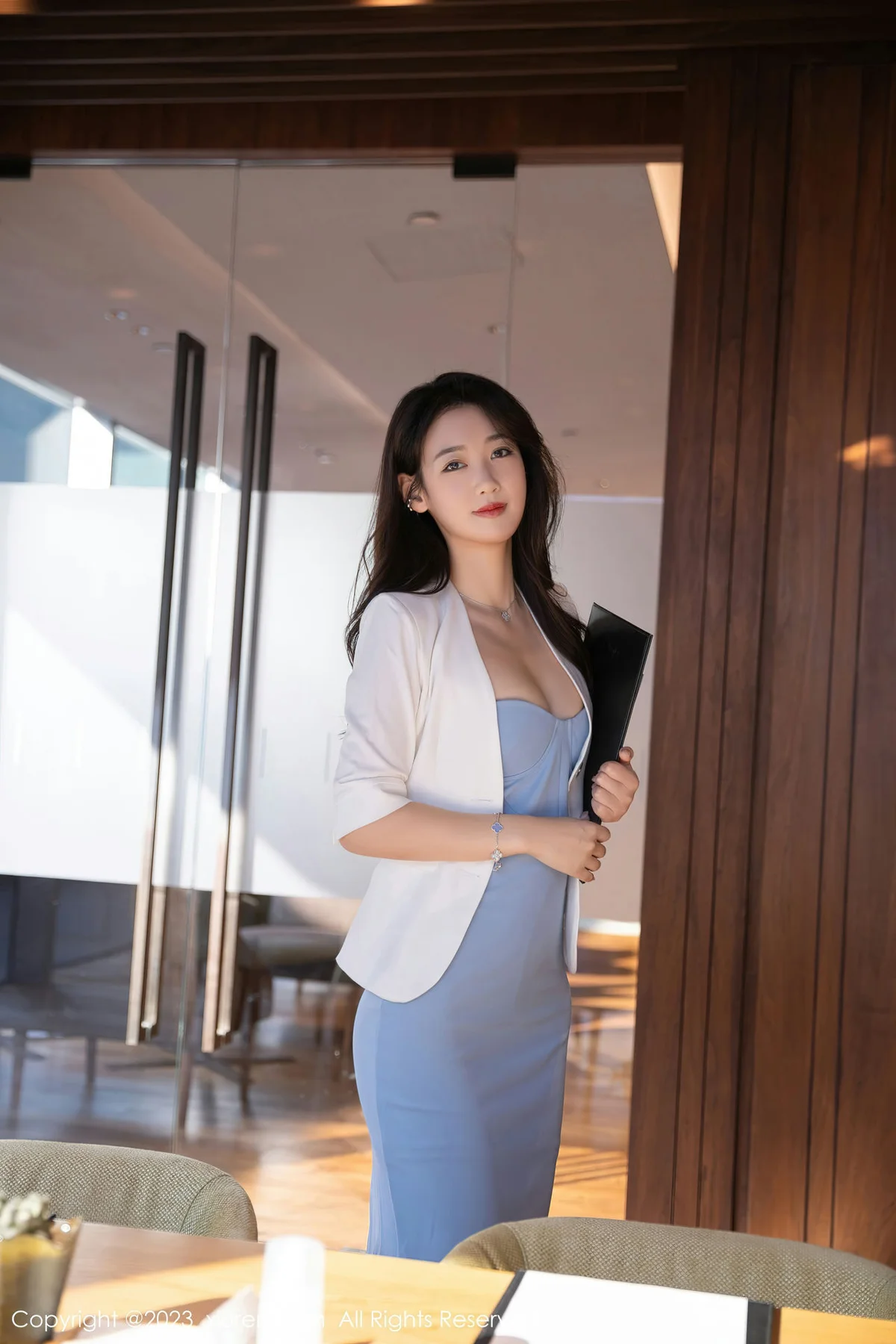 XiuRen 秀人 No.6368 唐安琪 Ol职业性感写真 - 8