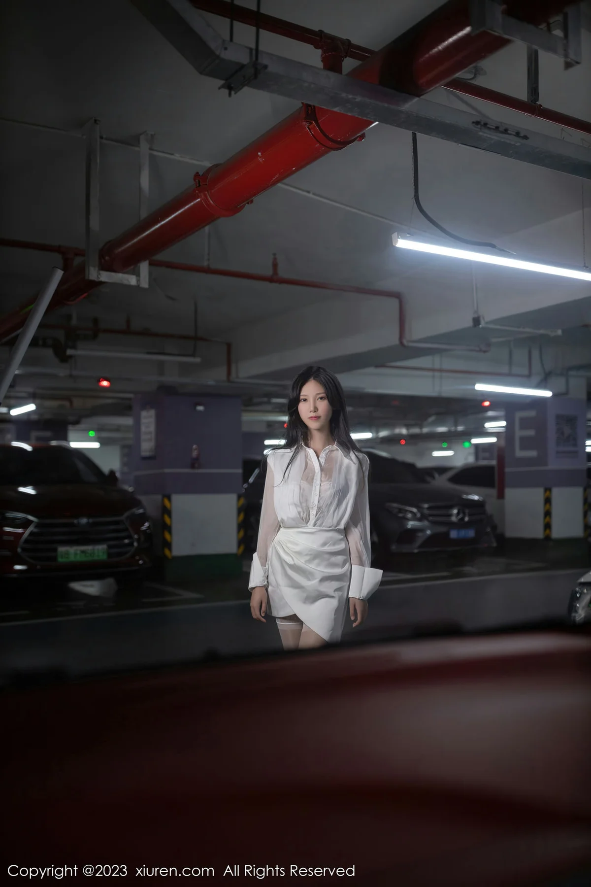 XiuRen 秀人 No.6382 利世 薄纱连衣短裙性感写真 - 1