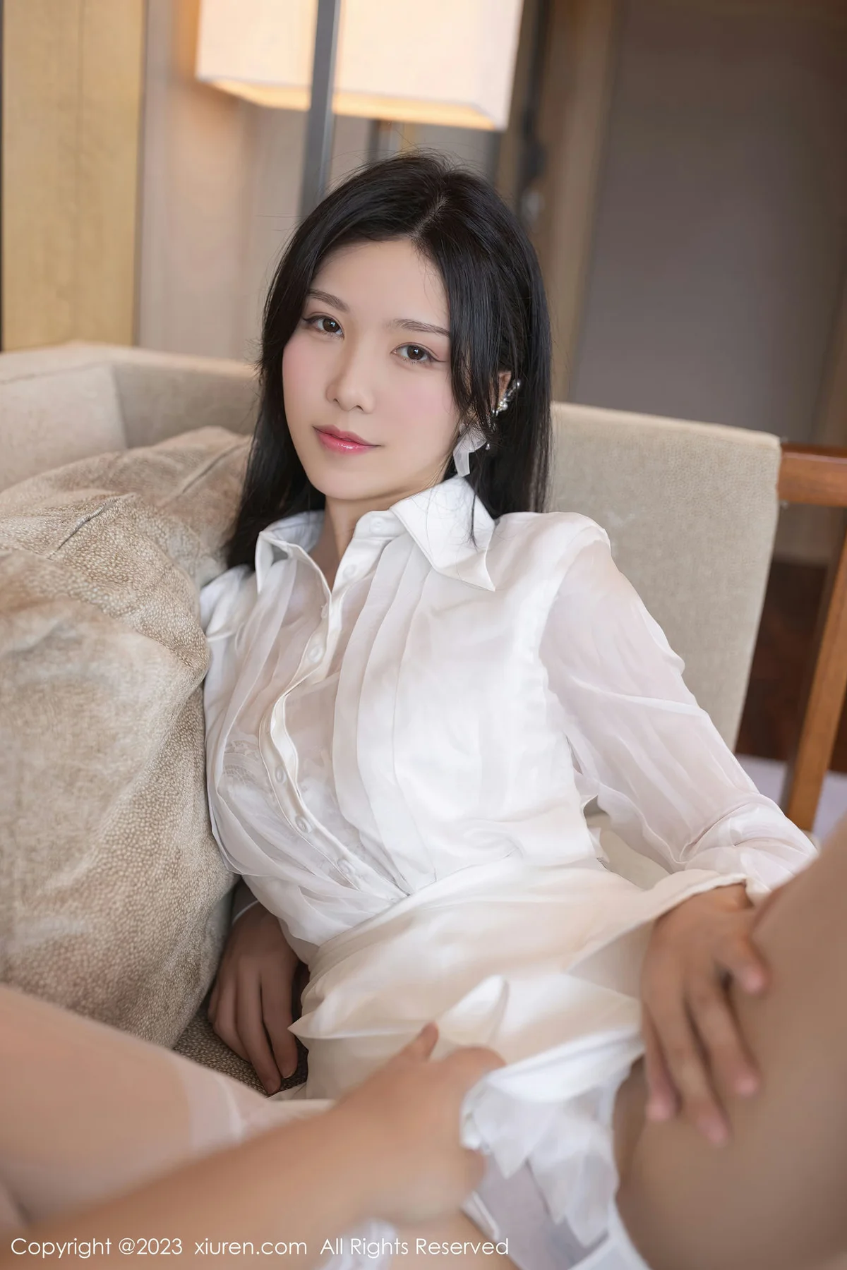 XiuRen 秀人 No.6382 利世 薄纱连衣短裙性感写真 - 5