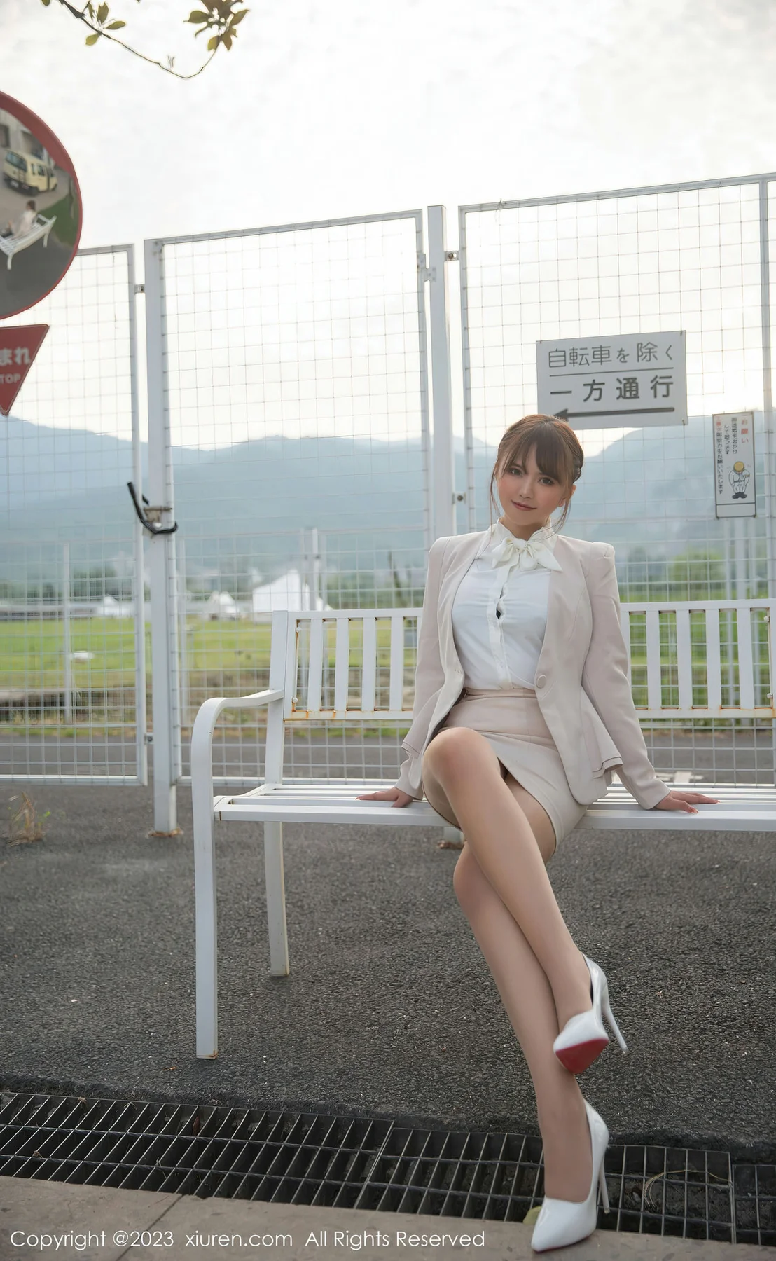 XiuRen 秀人 No.6383 张思允Nice 蕾丝内衣性感写真 - 1