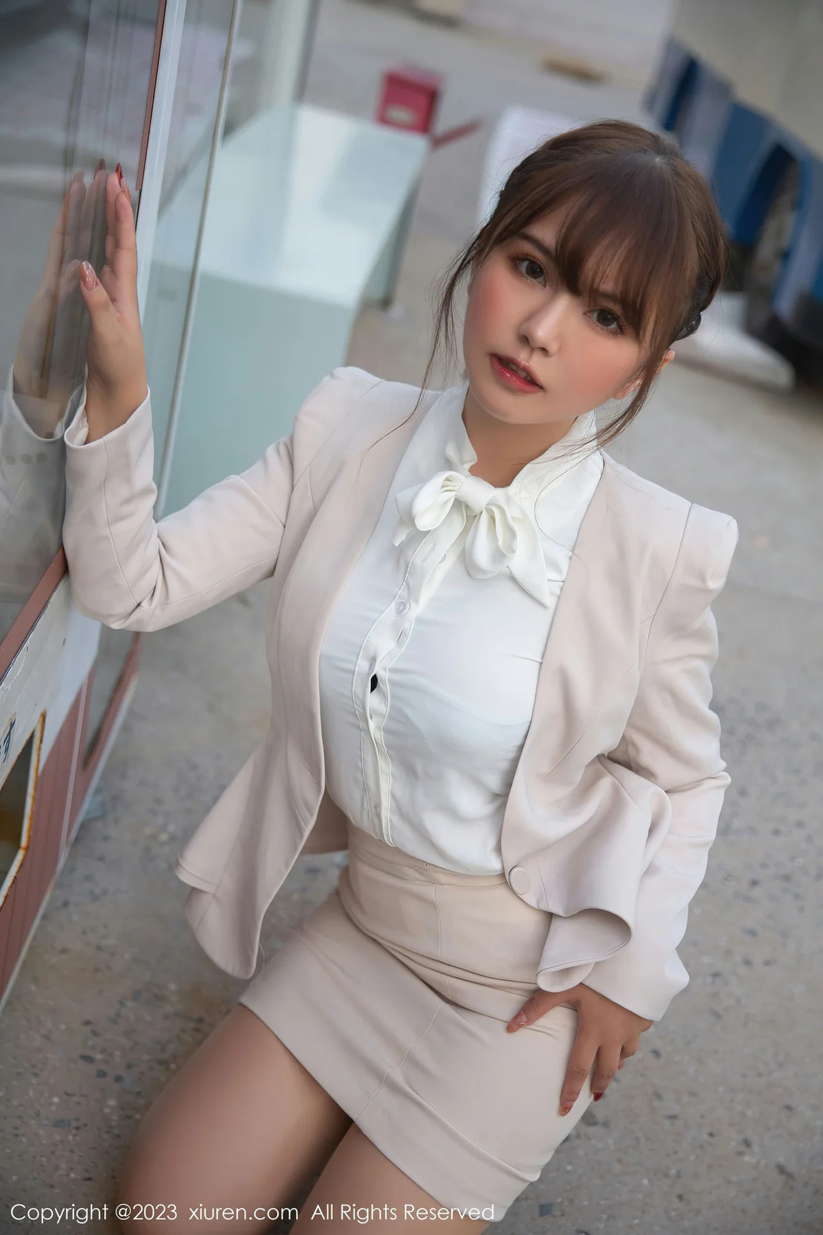 XiuRen 秀人 No.6383 张思允Nice 蕾丝内衣性感写真 - 5