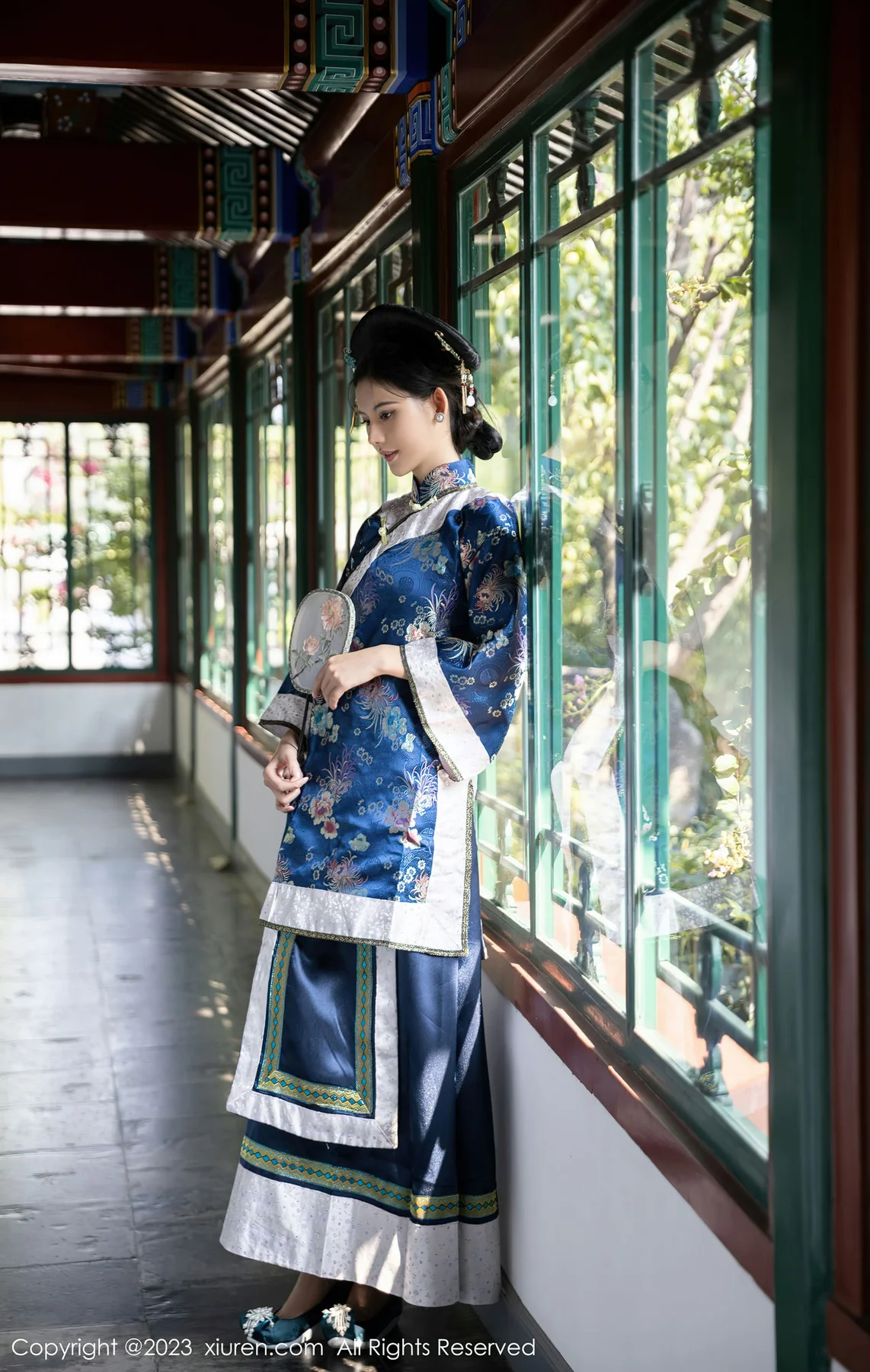 XiuRen 秀人 No.6398 就是阿朱啊 宫廷古装性感写真1 - 1