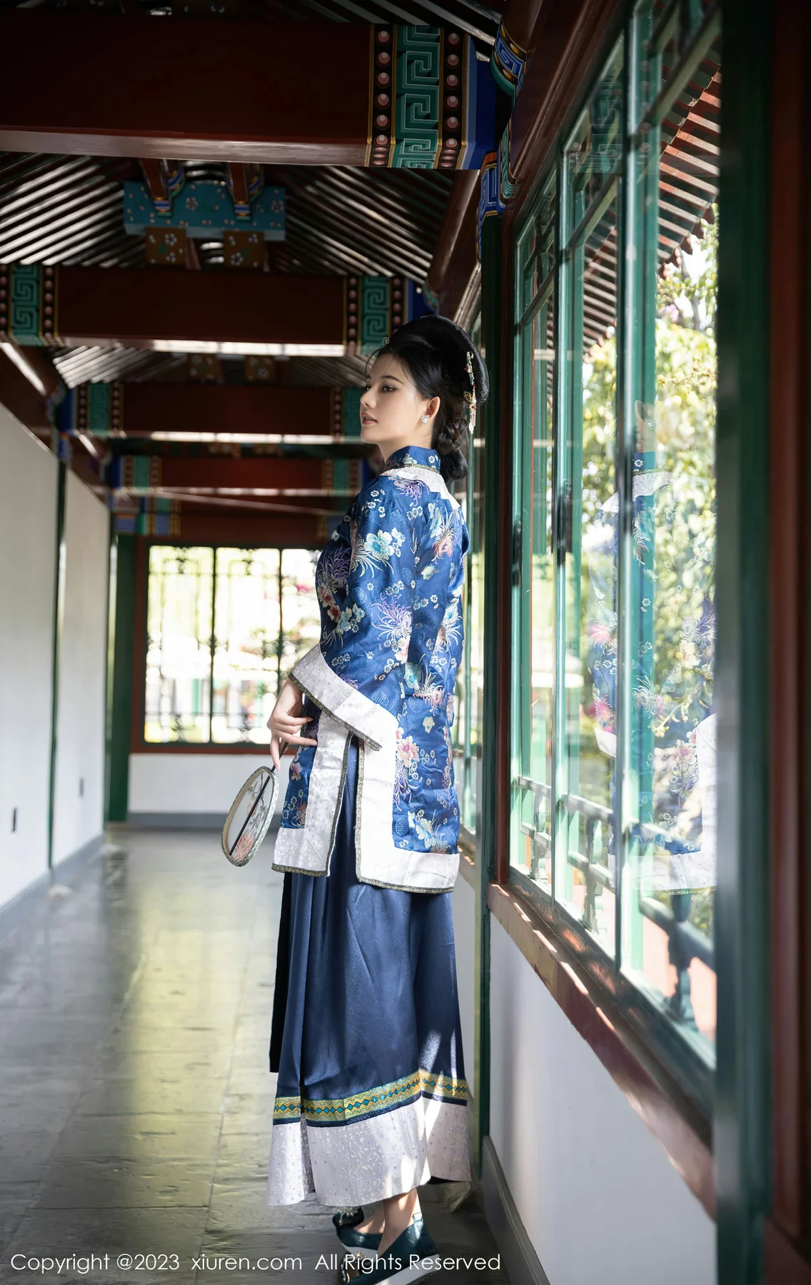 XiuRen 秀人 No.6398 就是阿朱啊 宫廷古装性感写真1 - 2