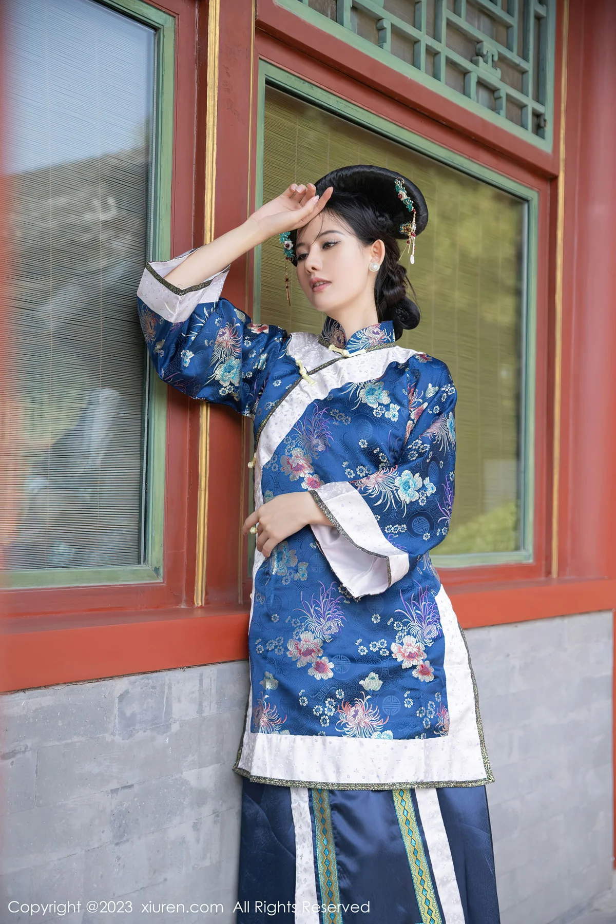 XiuRen 秀人 No.6398 就是阿朱啊 宫廷古装性感写真1 - 7