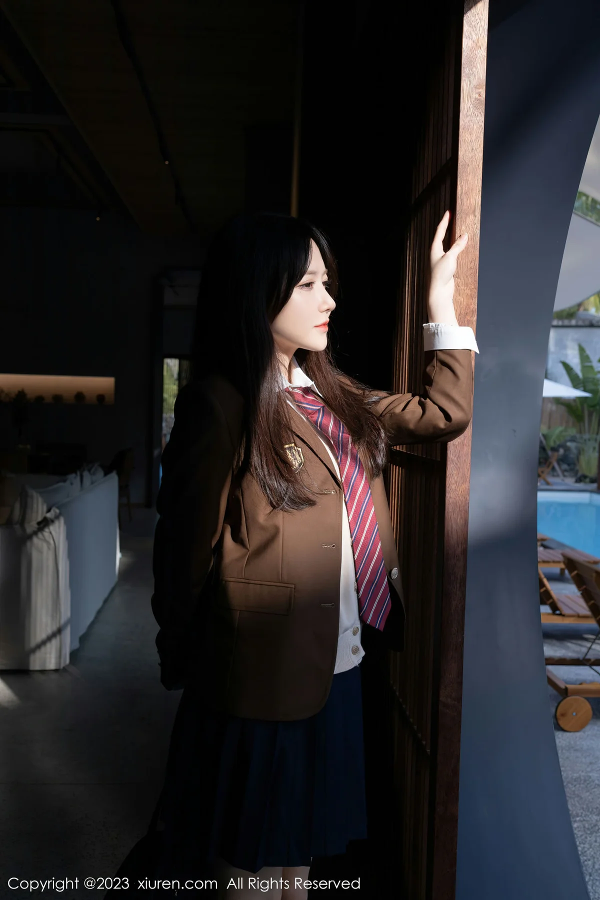 XiuRen 秀人 No.6400 鱼子酱Fish 外出回忆录性感学妹主题三亚旅拍11 - 1