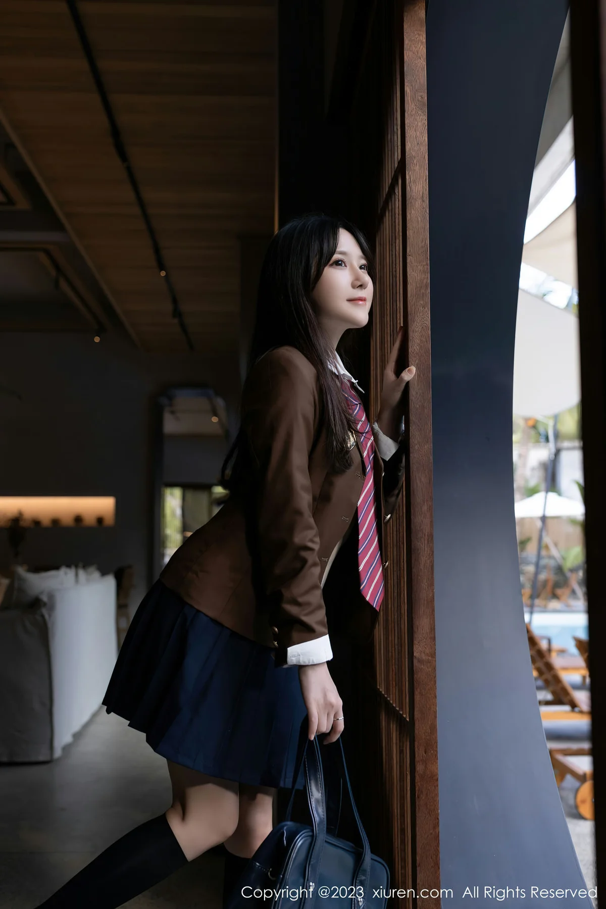 XiuRen 秀人 No.6400 鱼子酱Fish 外出回忆录性感学妹主题三亚旅拍11 - 2